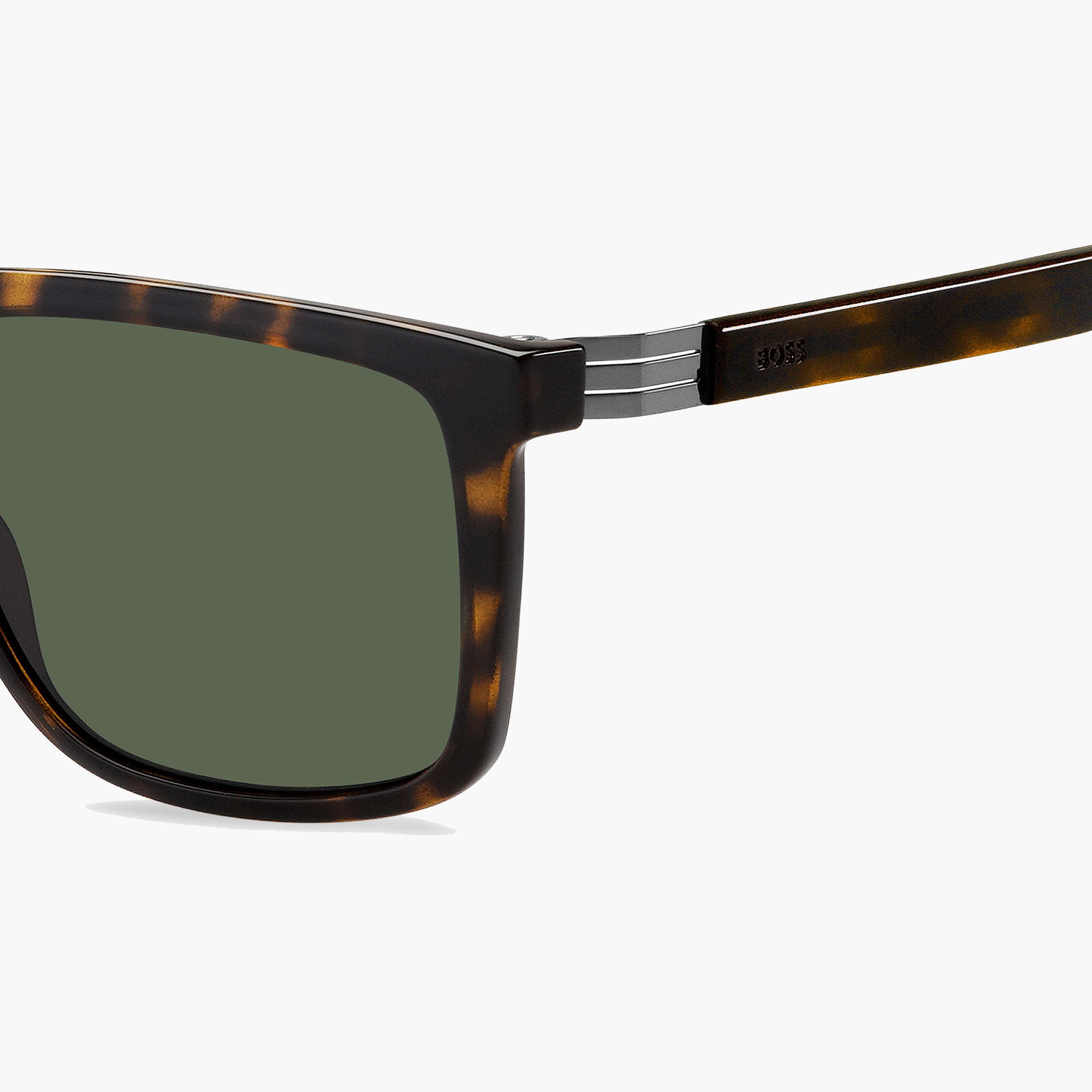 Hugo Boss Men's 56MM Green Square Sunglasses - 20740708656QT-men-sunglasses-image-5