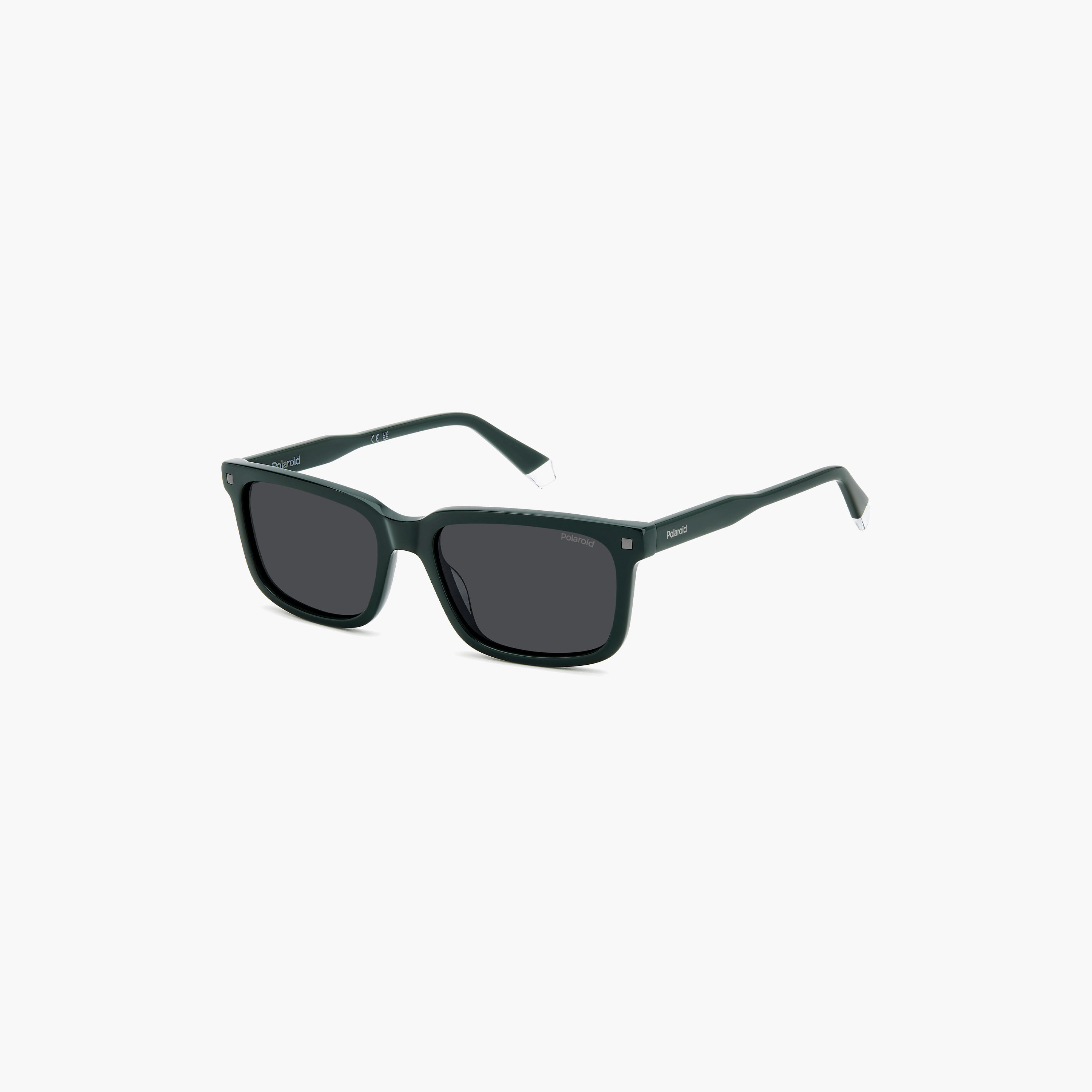 Polaroid Men's Polarized 55MM Grey Rectangle Sunglasses - 2073801ED55M9-men-sunglasses-image-1