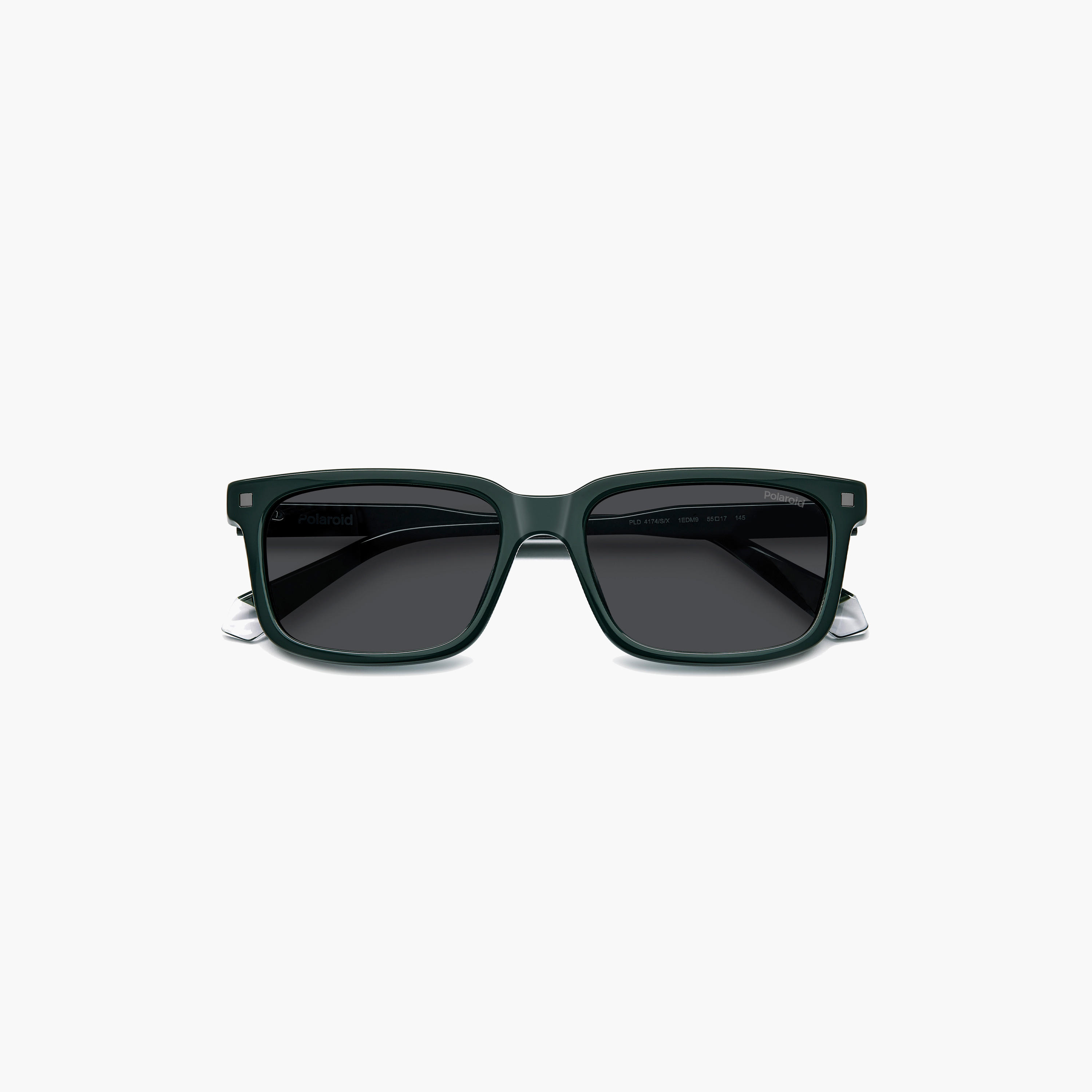 Polaroid Men's Polarized 55MM Grey Rectangle Sunglasses - 2073801ED55M9-men-sunglasses-image-5