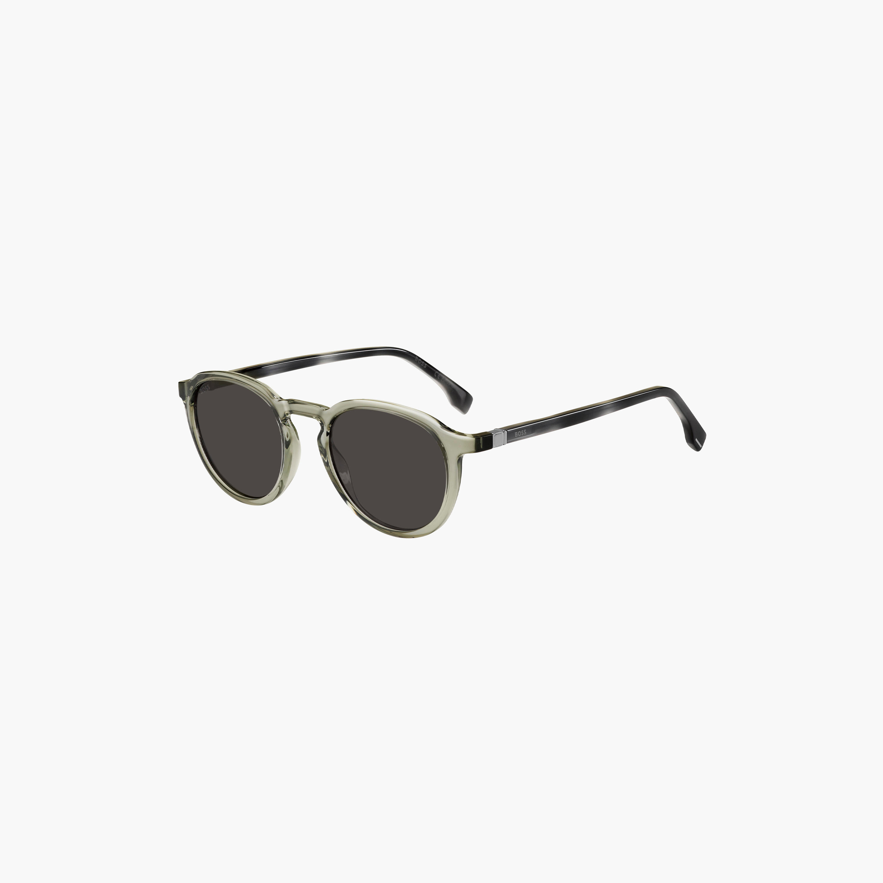 Hugo Boss Men's 51MM Grey Geometric Sunglasses - 205957XGW51IR-men-sunglasses-image-1