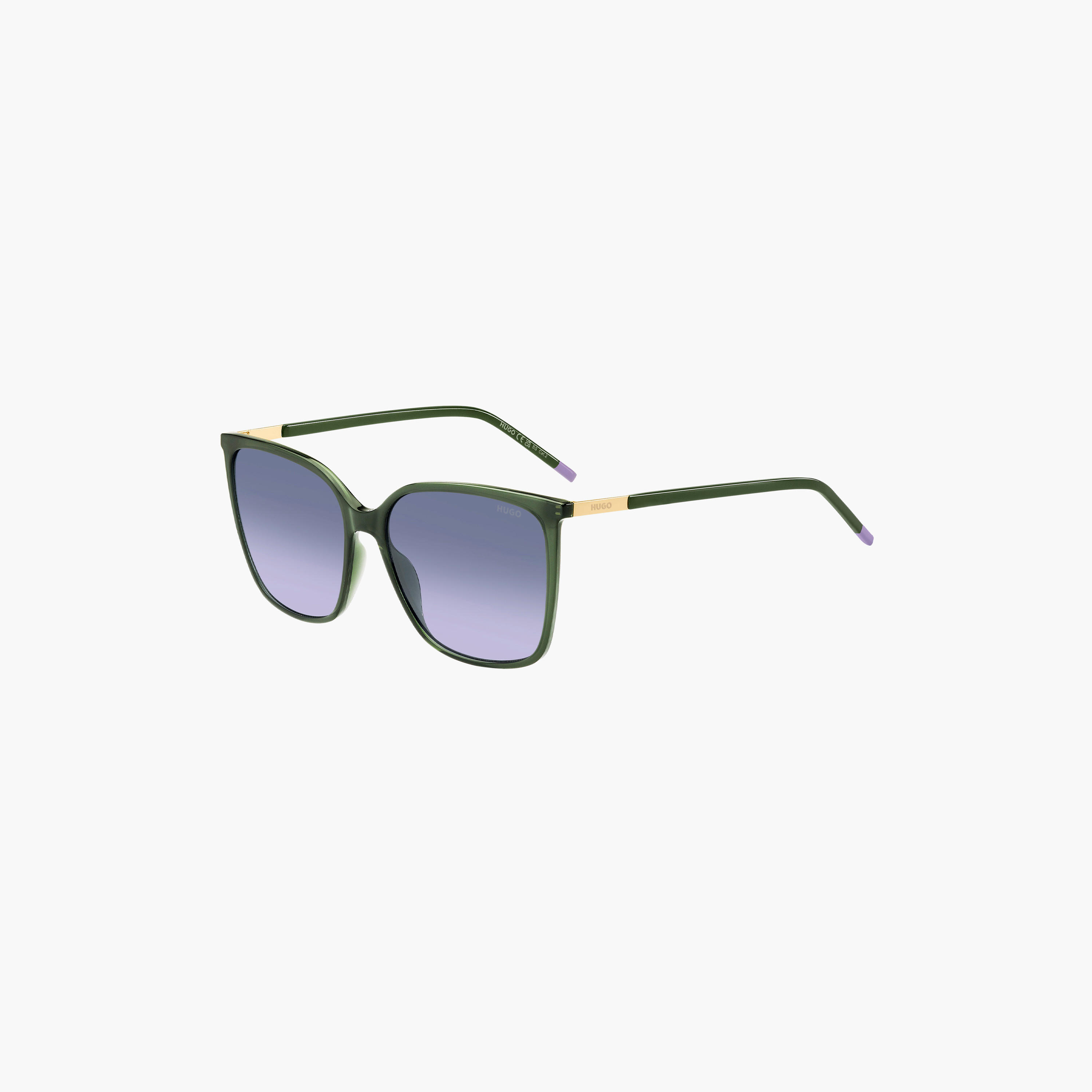 Hugo Boss Women's 57MM Grey Square Sunglasses - 2064811ED57H1-men-sunglasses-image-1