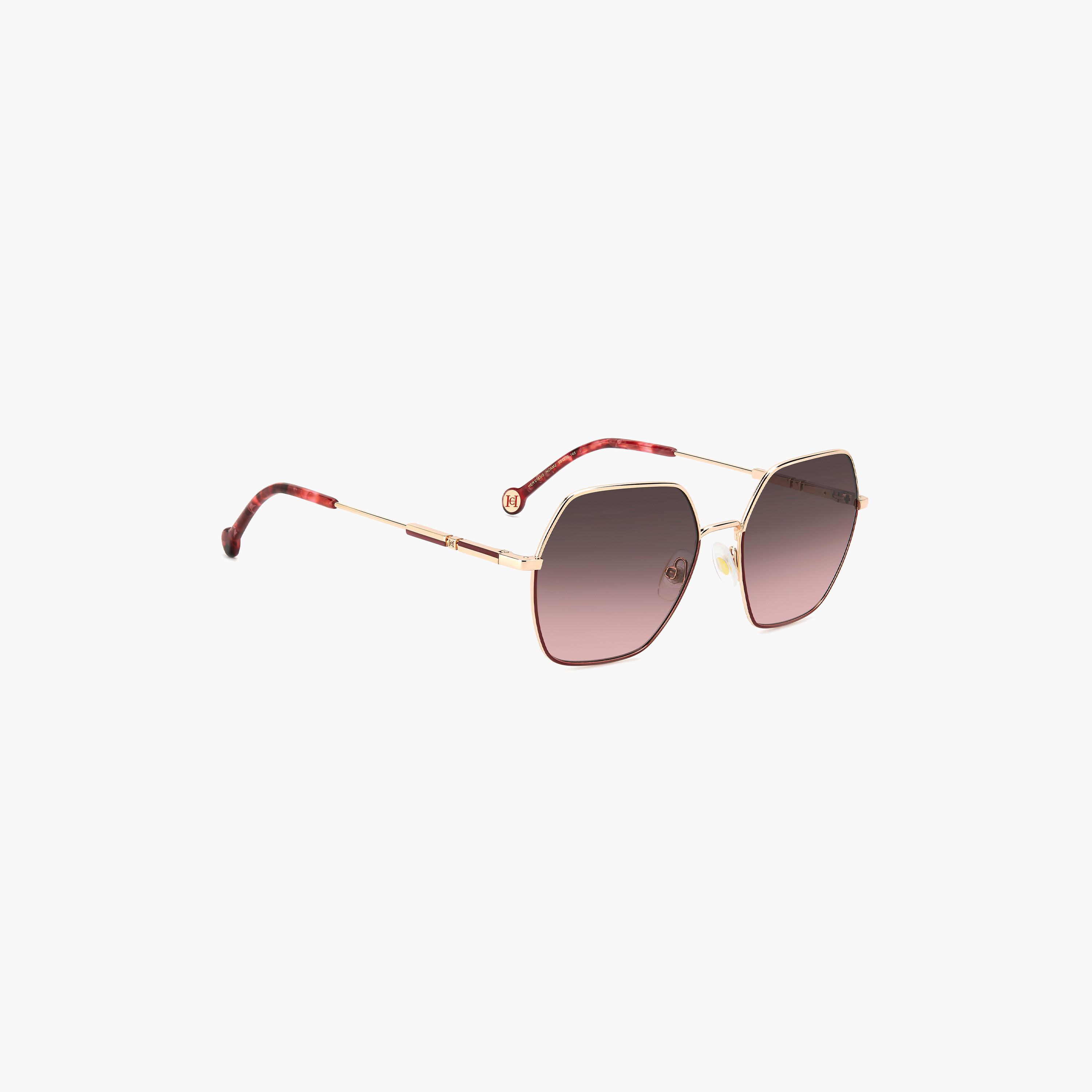 كارولينا هيريرا- نظارة شمسية هندسية بنية مقاس 55 مم - 206533NOA55M2-men-sunglasses-image-4