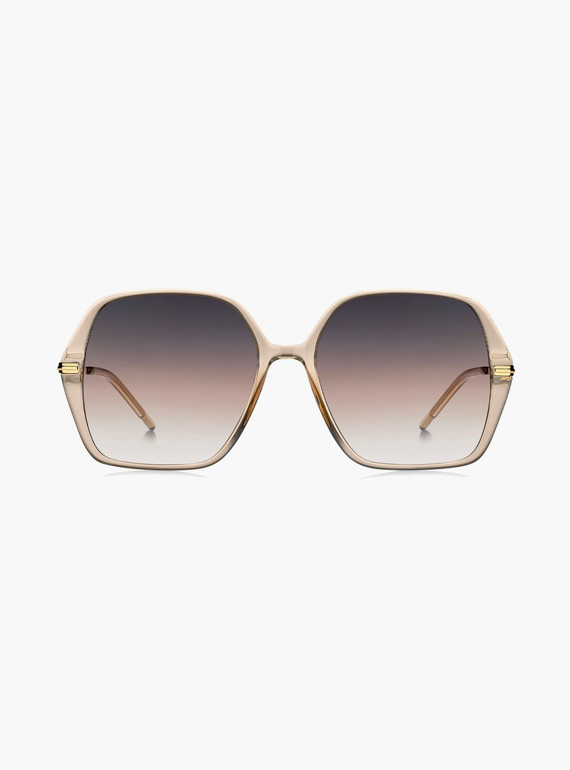 Hugo Boss Women's 57MM Grey Geometric Sunglasses - 20684084A57PR-men-sunglasses-image-3