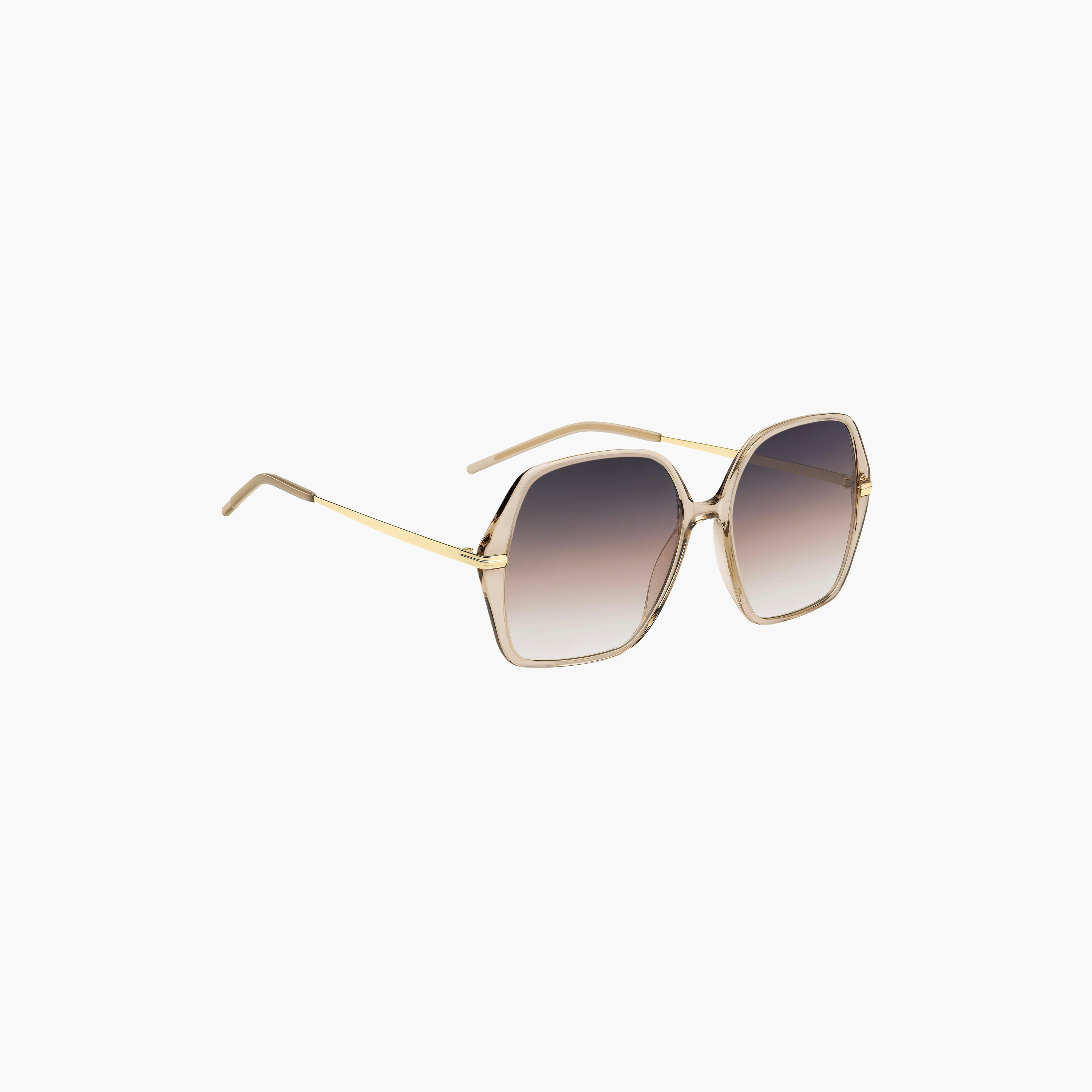 Hugo Boss Women's 57MM Grey Geometric Sunglasses - 20684084A57PR-men-sunglasses-image-4