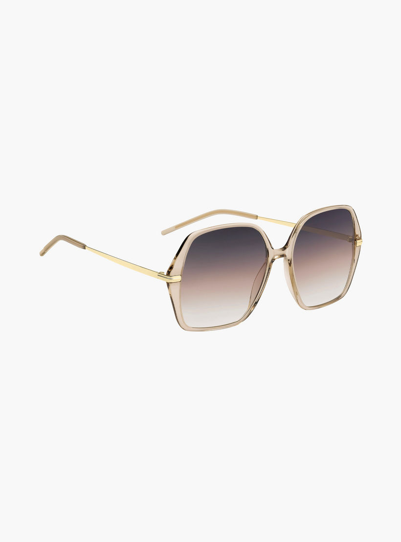 Hugo Boss Women's 57MM Grey Geometric Sunglasses - 20684084A57PR-men-sunglasses-image-4