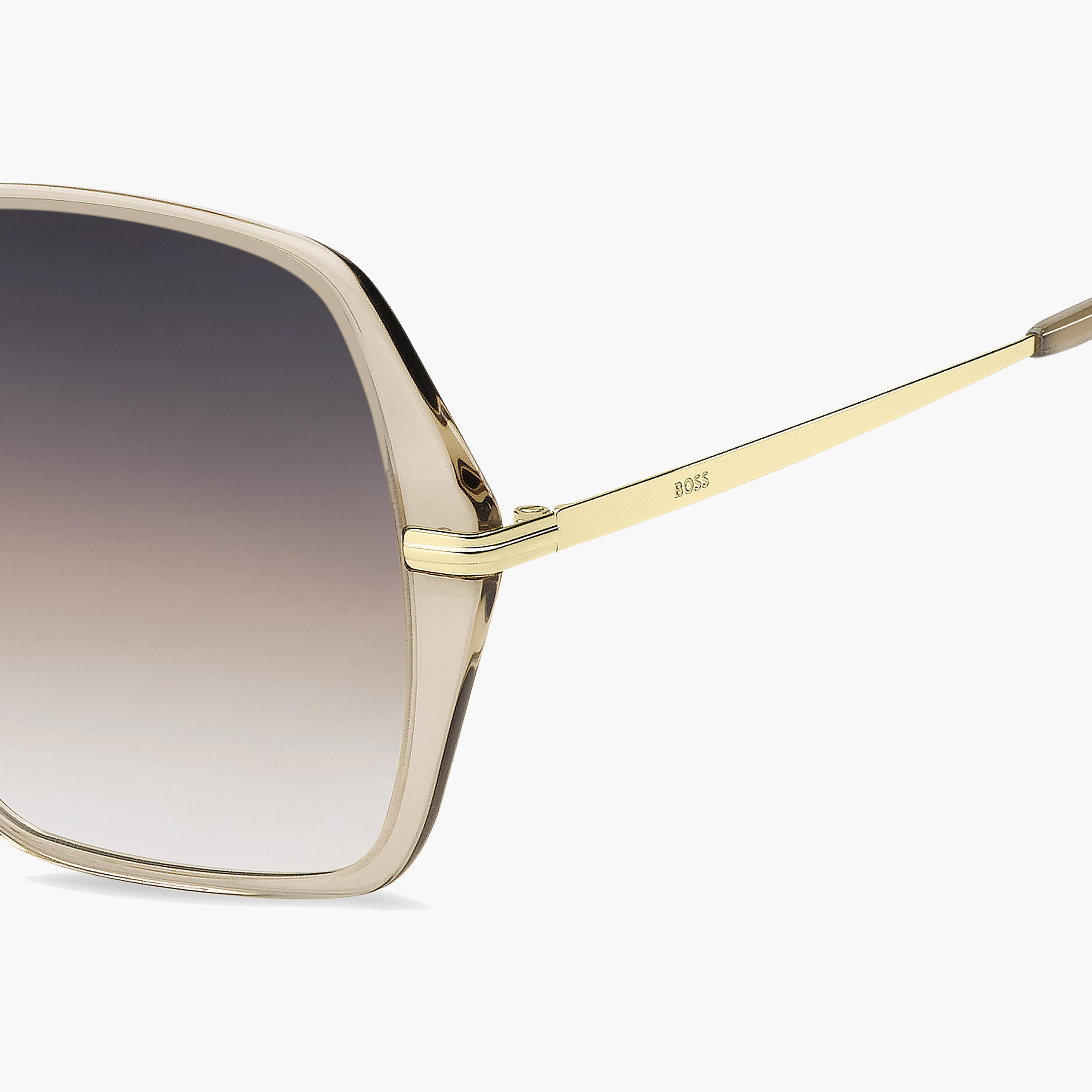 Hugo Boss Women's 57MM Grey Geometric Sunglasses - 20684084A57PR-men-sunglasses-image-5
