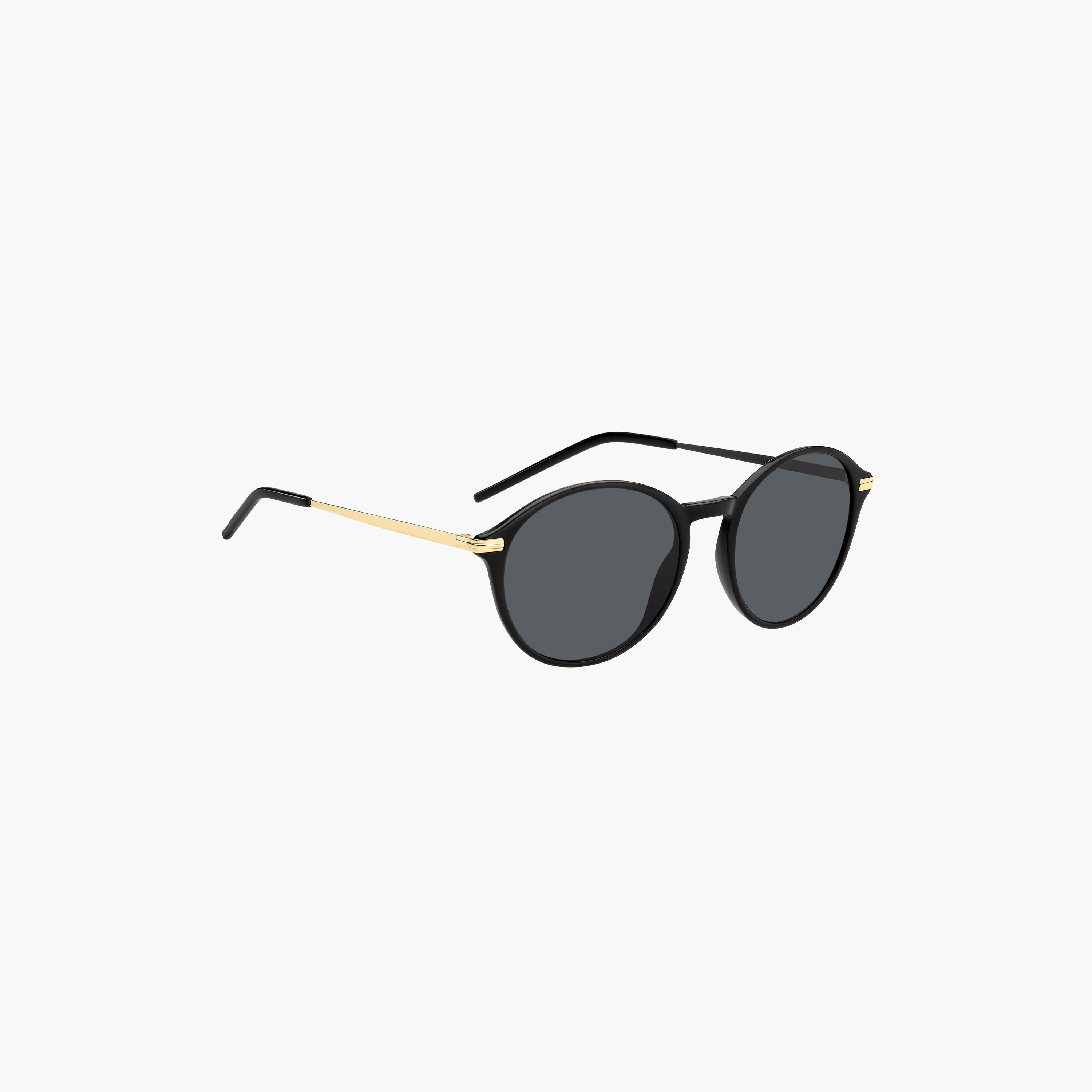 هوغو بوس- نظارة شمسية بيضاوية رمادية مقاس 53 مم - 2068412M253IR-men-sunglasses-image-4