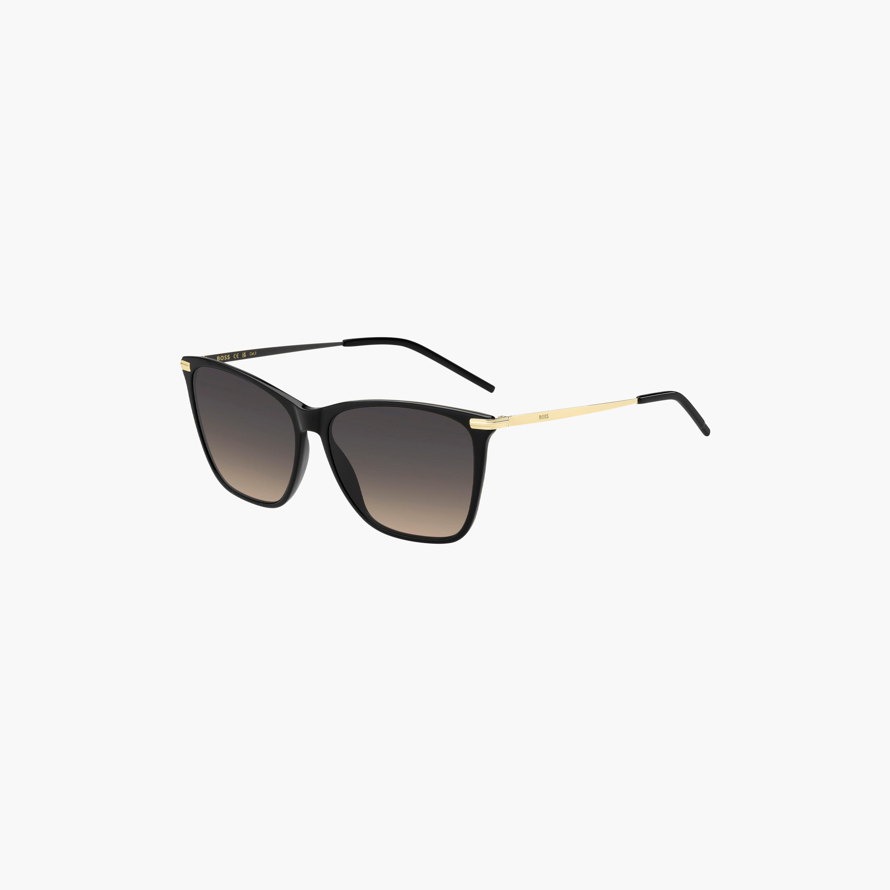 Hugo Boss Women's 58MM Grey Rectangle Sunglasses - 2068452M258PR-men-sunglasses-image-1