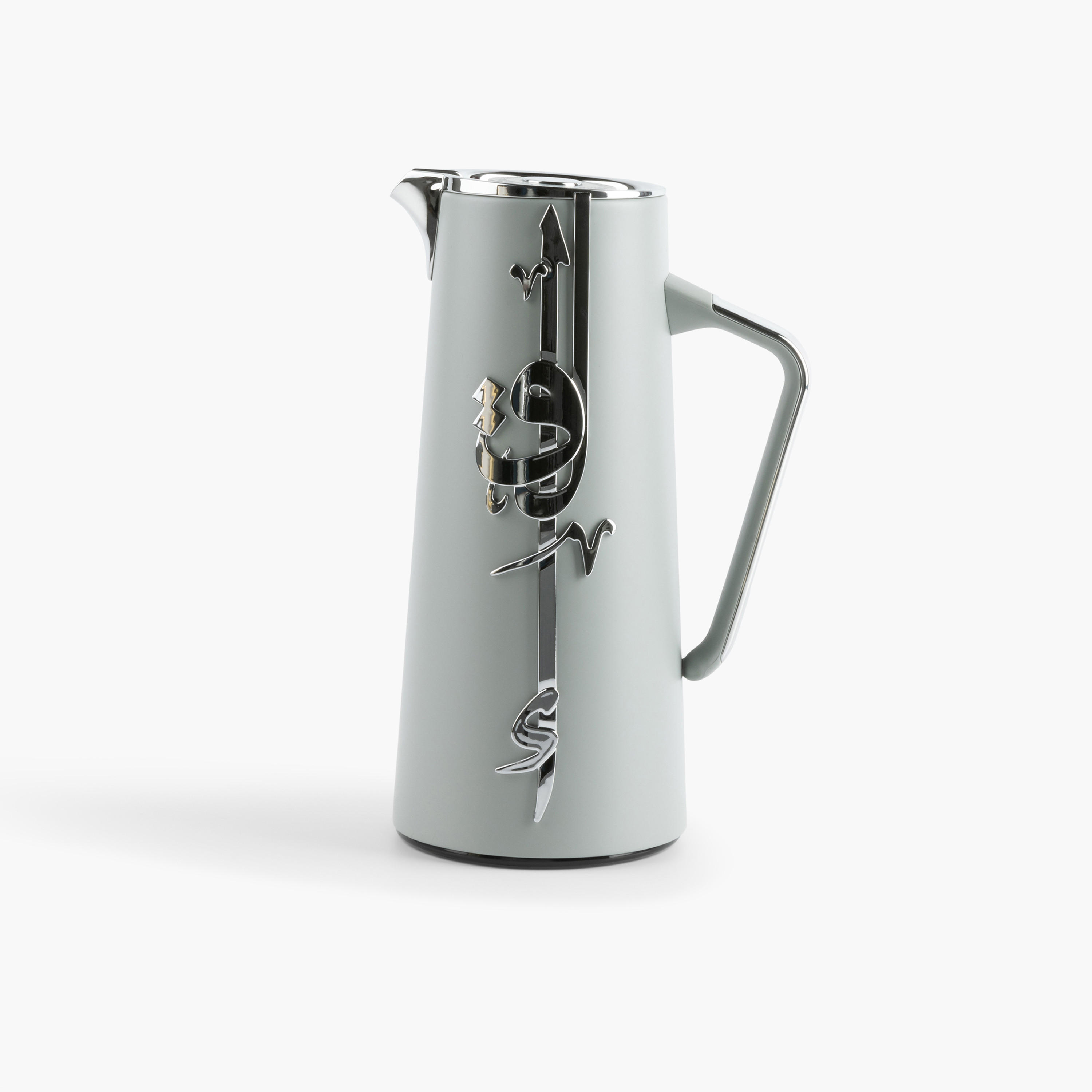 Otantik Lqaa Calligraphy Detail Vacuum Flask - 1 L-household-dining-teaandcoffee-vacuumflaskscoffeeandteapots-image-1