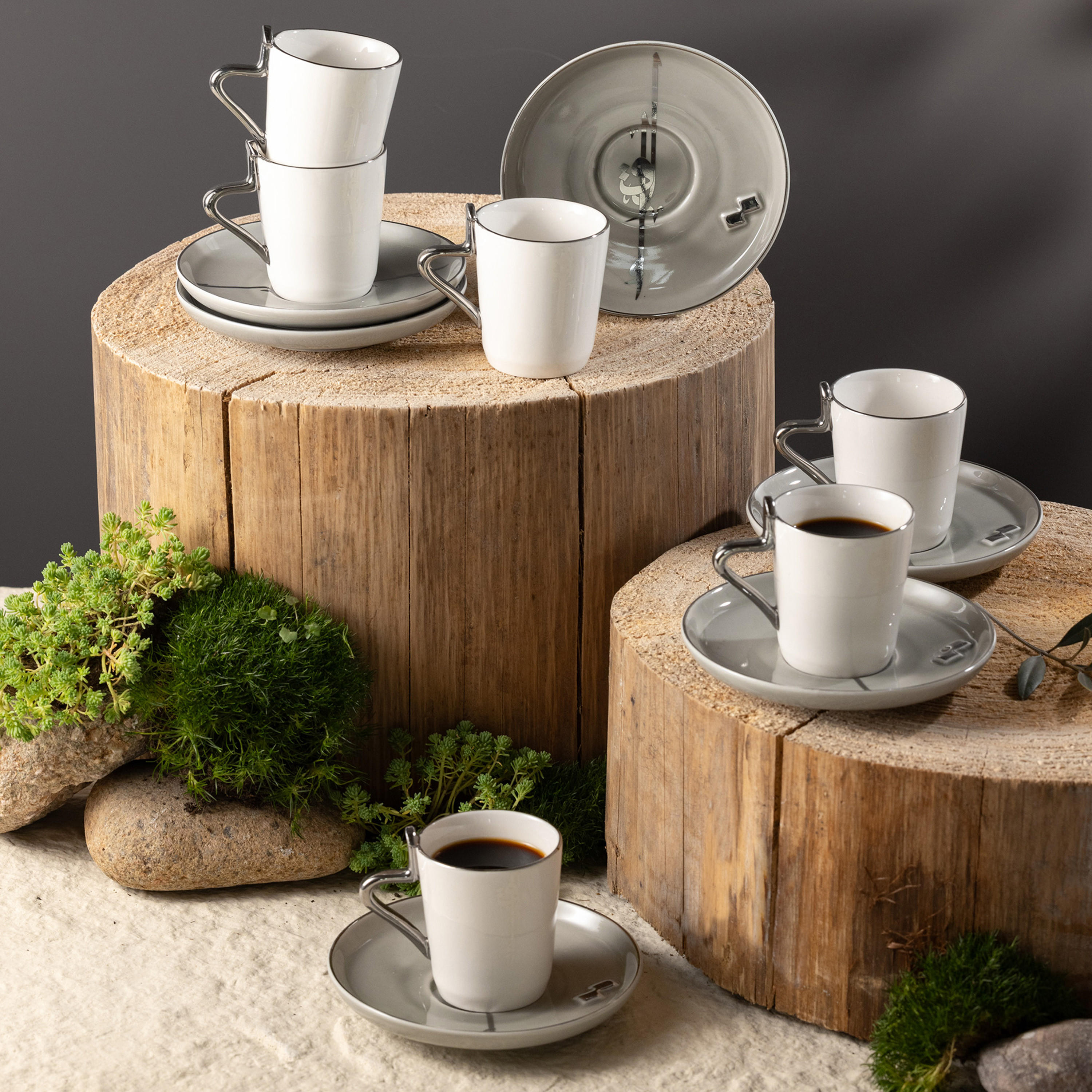 Otantik Lqaa 12-Piece Coffee Cup and Saucer Set - 90 ml-household-dining-teaandcoffee-teaandcoffeesets-image-1