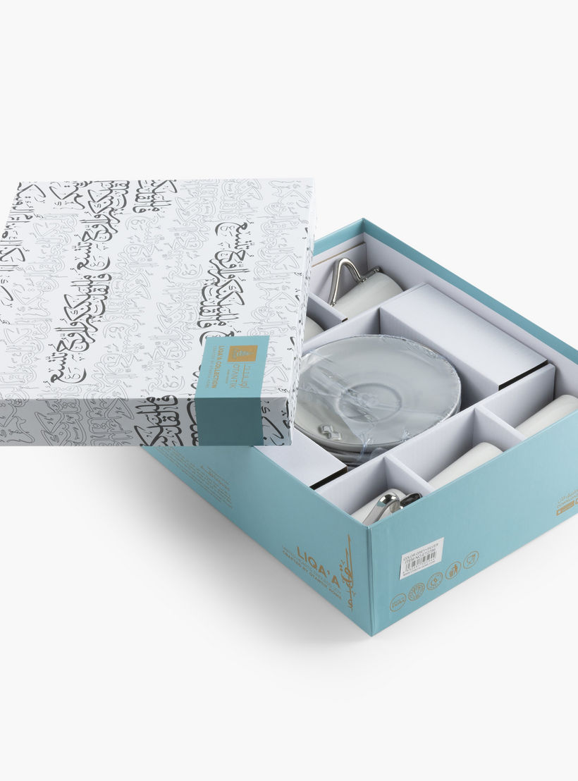 Otantik Lqaa 12-Piece Coffee Cup and Saucer Set - 90 ml-household-dining-teaandcoffee-teaandcoffeesets-image-7