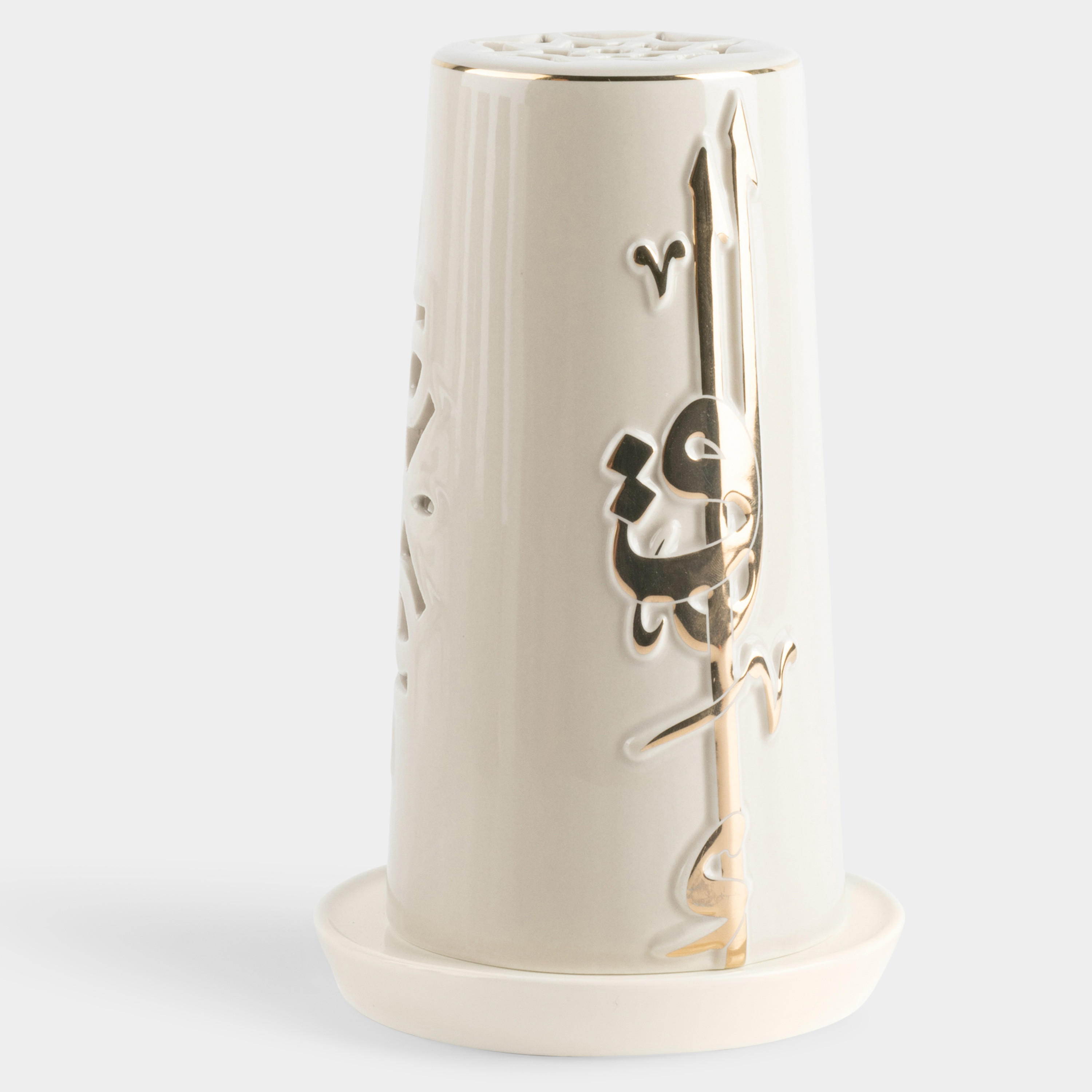 Otantik Lqaa Electronic Candle and Holder Set - 20 cms-household-decor-candleholdersandlanterns-image-3