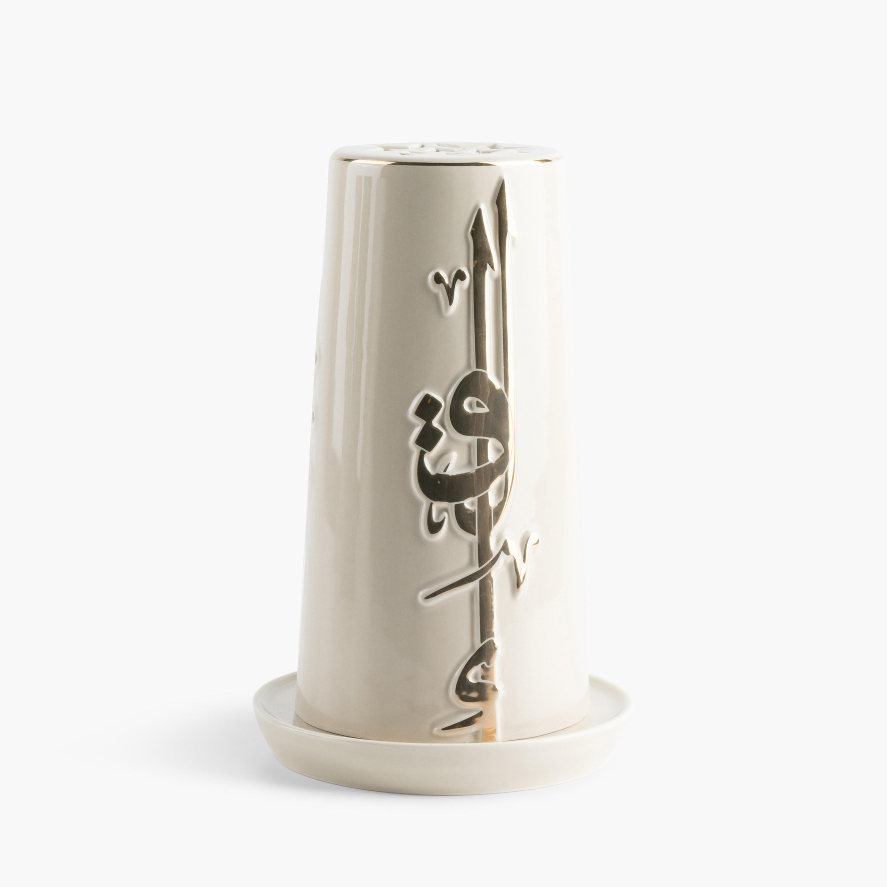 Otantik Lqaa Electronic Candle and Porcelain Holder Set-household-decor-candleholdersandlanterns-image-3