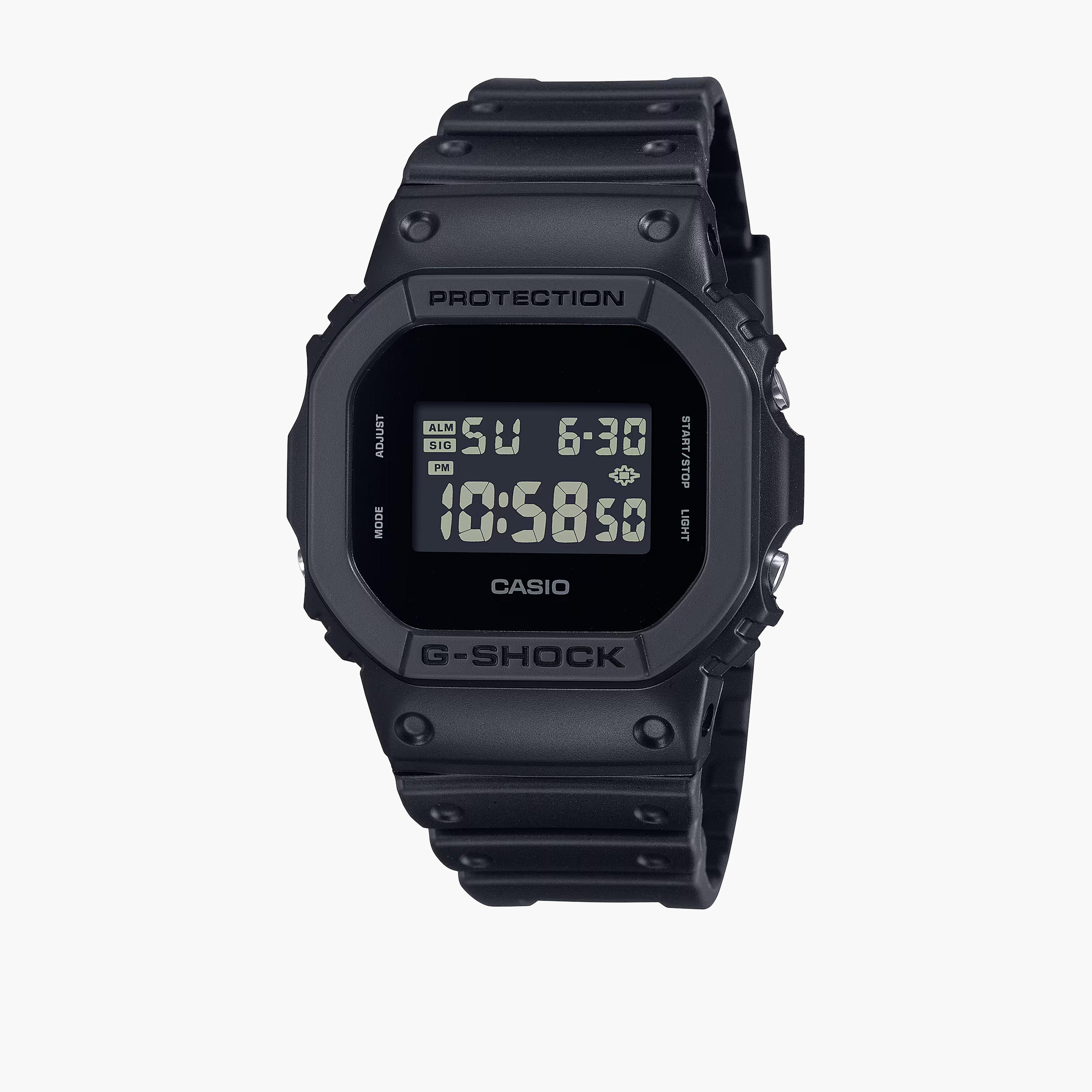 G-SHOCK Men's 49MM Black Digital Plastic Strap Watch | DW-5600UBB-1DR-men-watchesandjewellery-watches-image-1