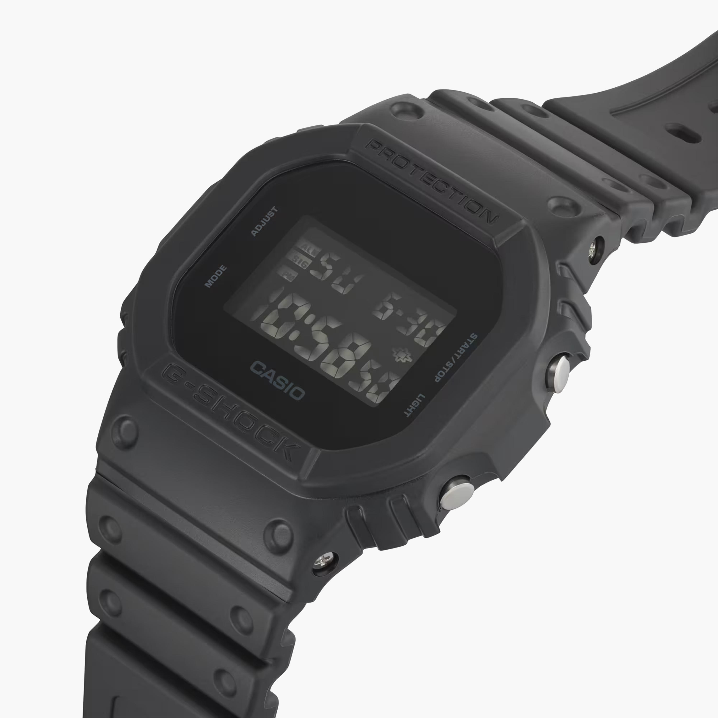 G-SHOCK Men's 49MM Black Digital Plastic Strap Watch | DW-5600UBB-1DR-men-watchesandjewellery-watches-image-2