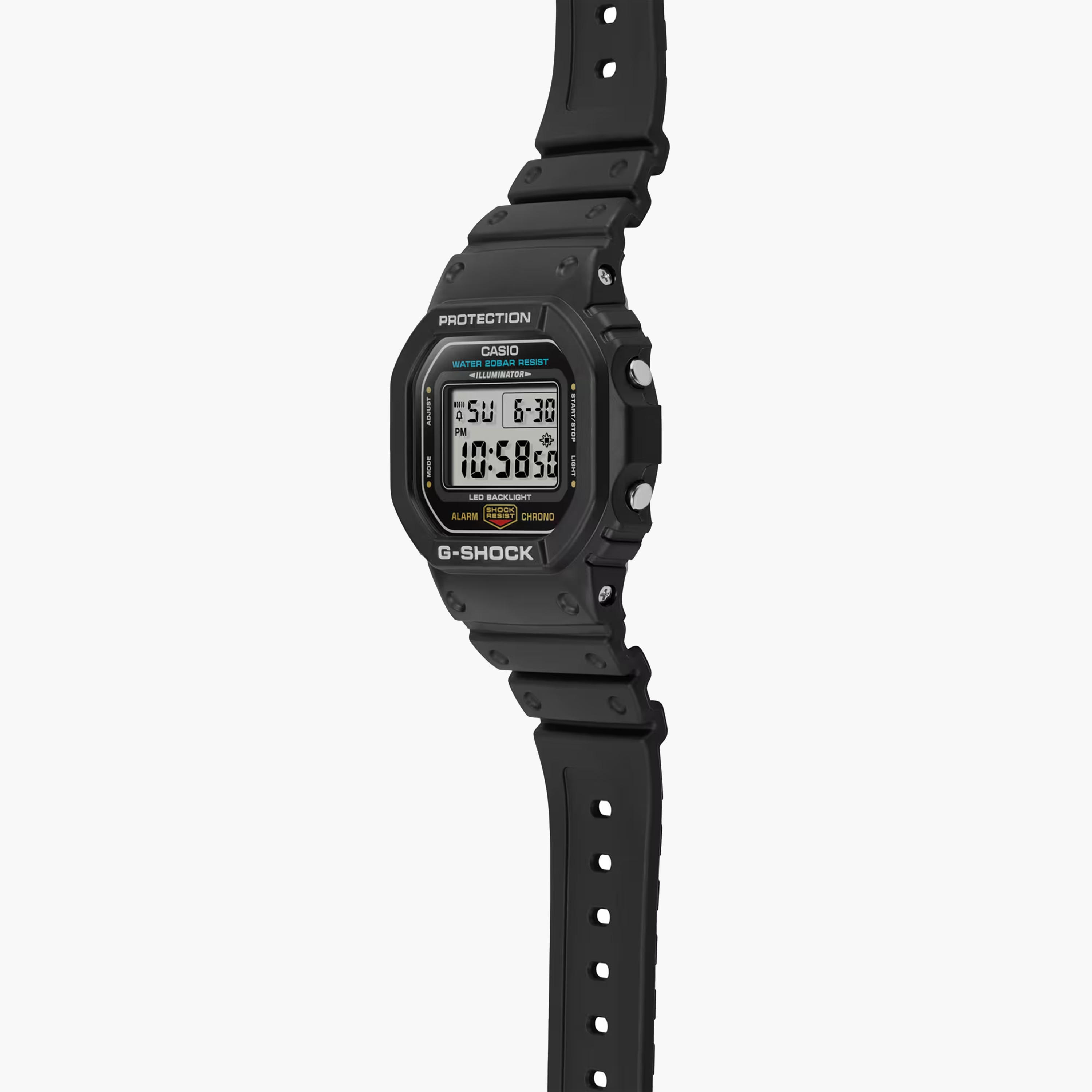 G-SHOCK Men's 49MM Black Digital Plastic Strap Watch | DW-5600UE-1DR-men-watchesandjewellery-watches-image-2