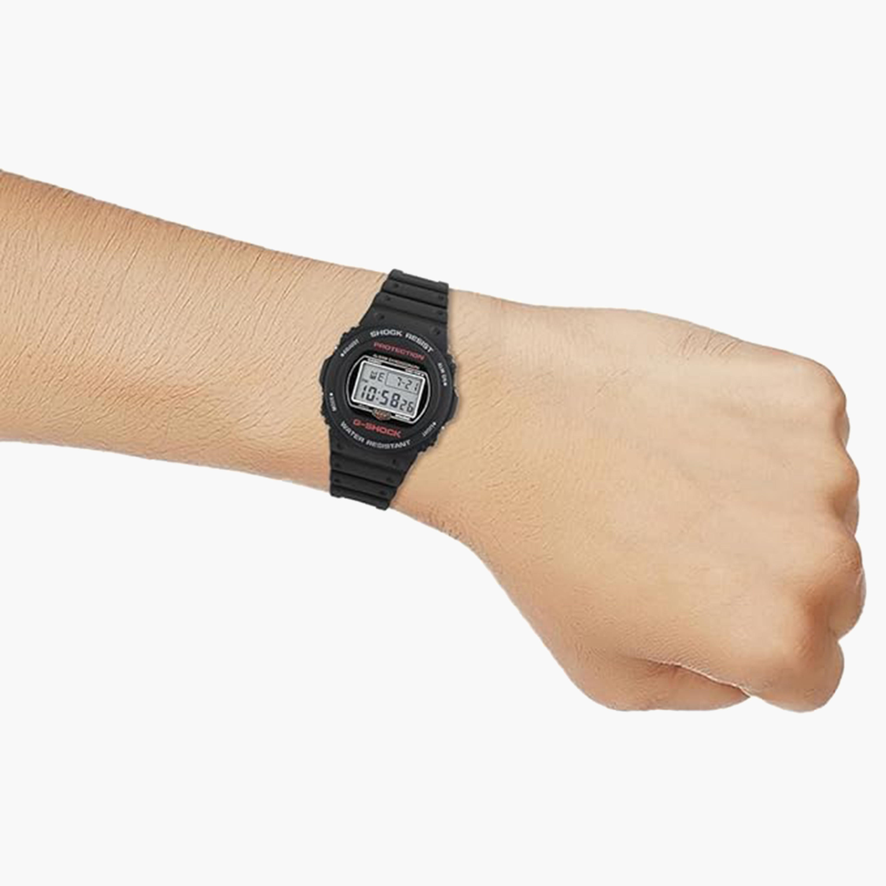 G-SHOCK Men's 49MM Black Digital Plastic Strap Watch | DW-5750UE-1DR-men-watchesandjewellery-watches-image-4