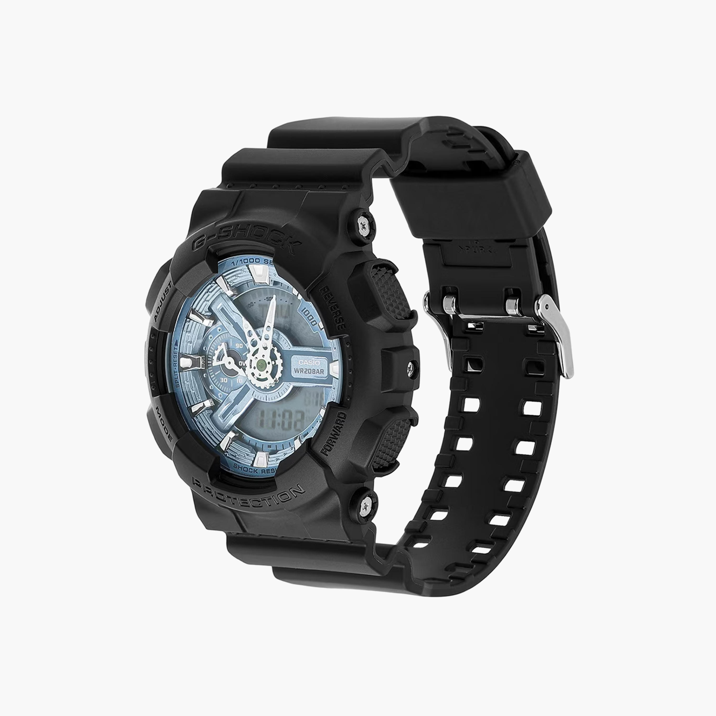 G-SHOCK Men's 55MM Black Analog-Digital Plastic Strap Watch | GA-110CD-1A2DR-men-watchesandjewellery-watches-image-2