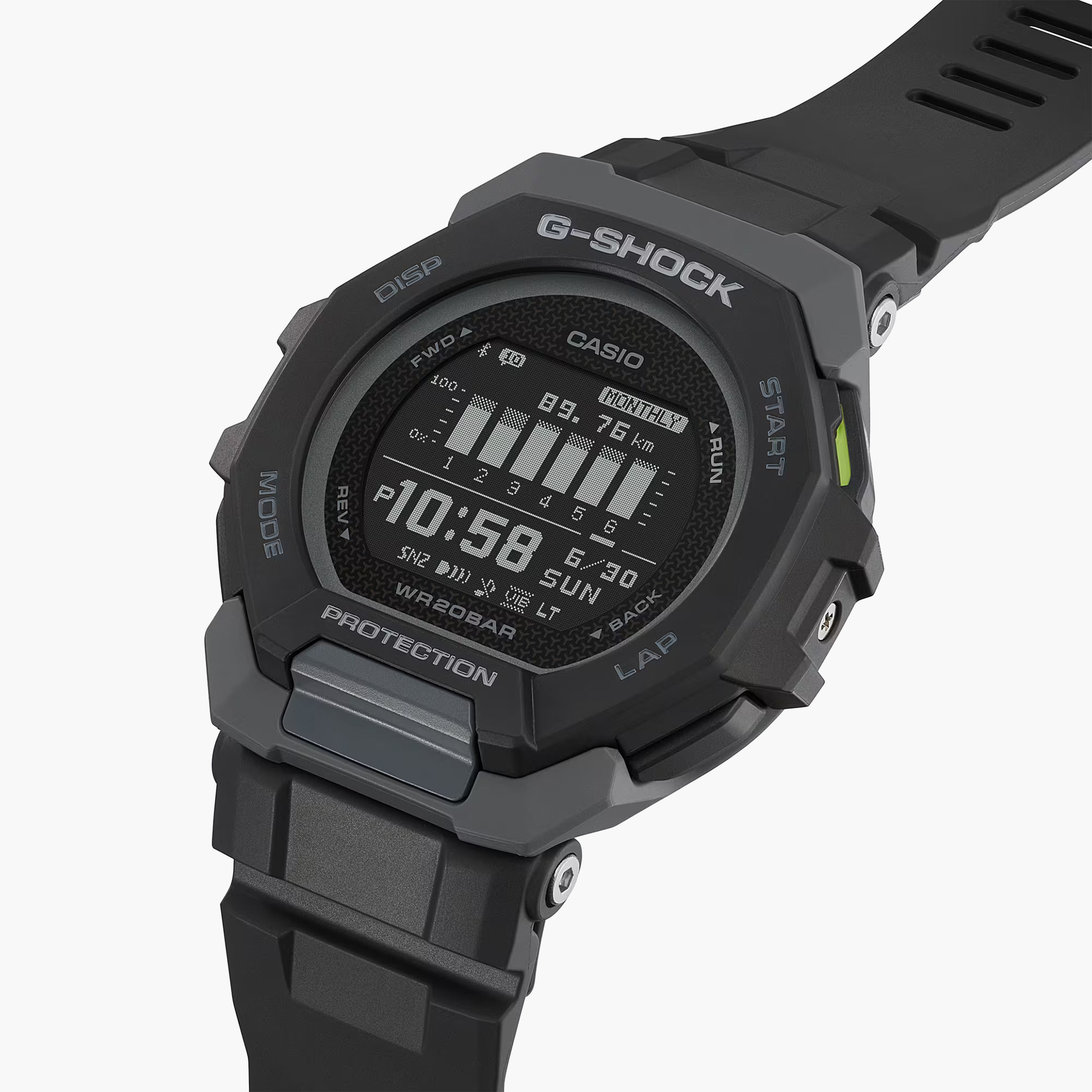 G-SHOCK Men's 49MM Black Digital Plastic Strap Watch | GBD-300-1DR-men-watchesandjewellery-watches-image-2
