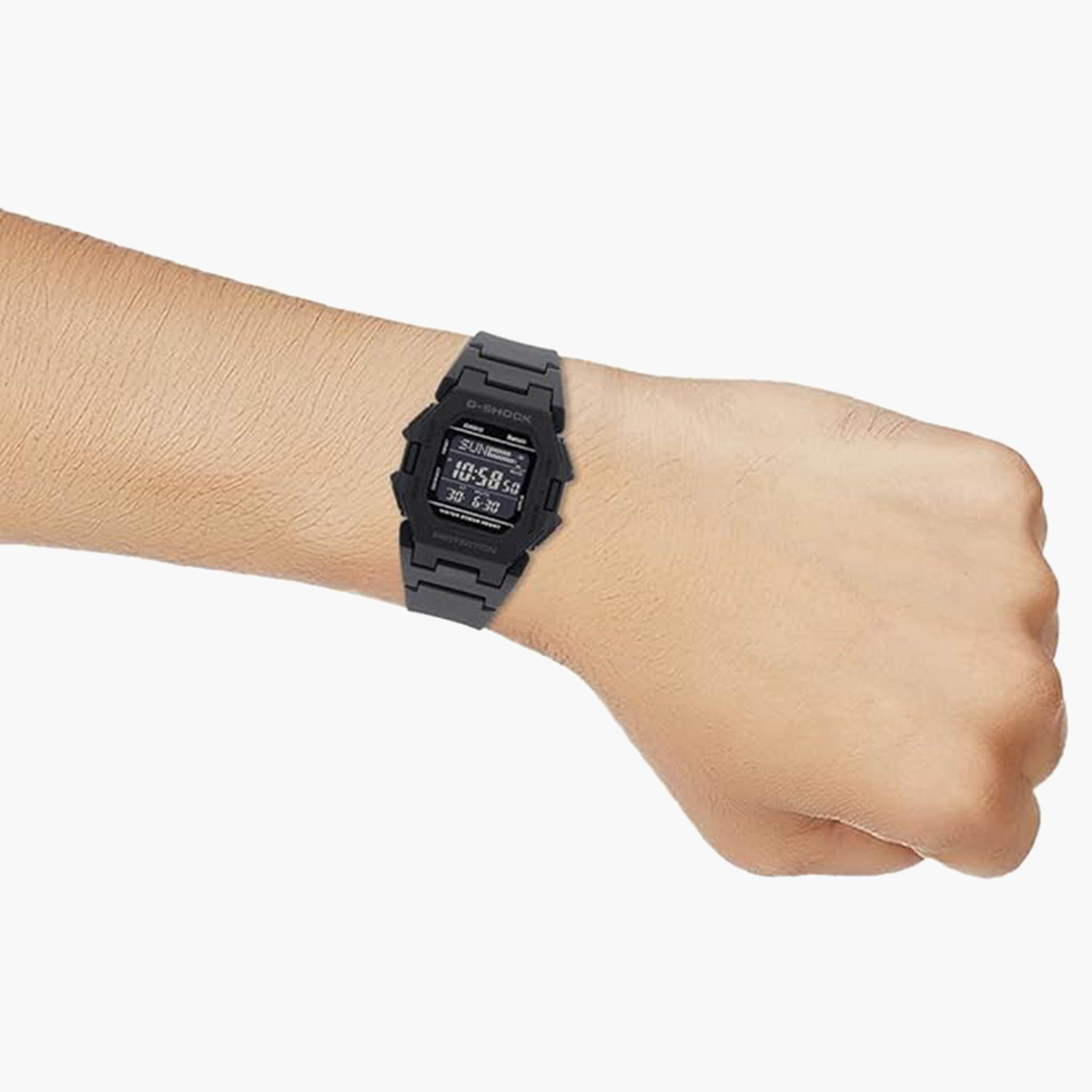 جي- شوك-  ساعة رقمية للرجال 46 مم سوار بلاستيكي رقمي أسود | GD-B500-1DR-men-watchesandjewellery-watches-image-4