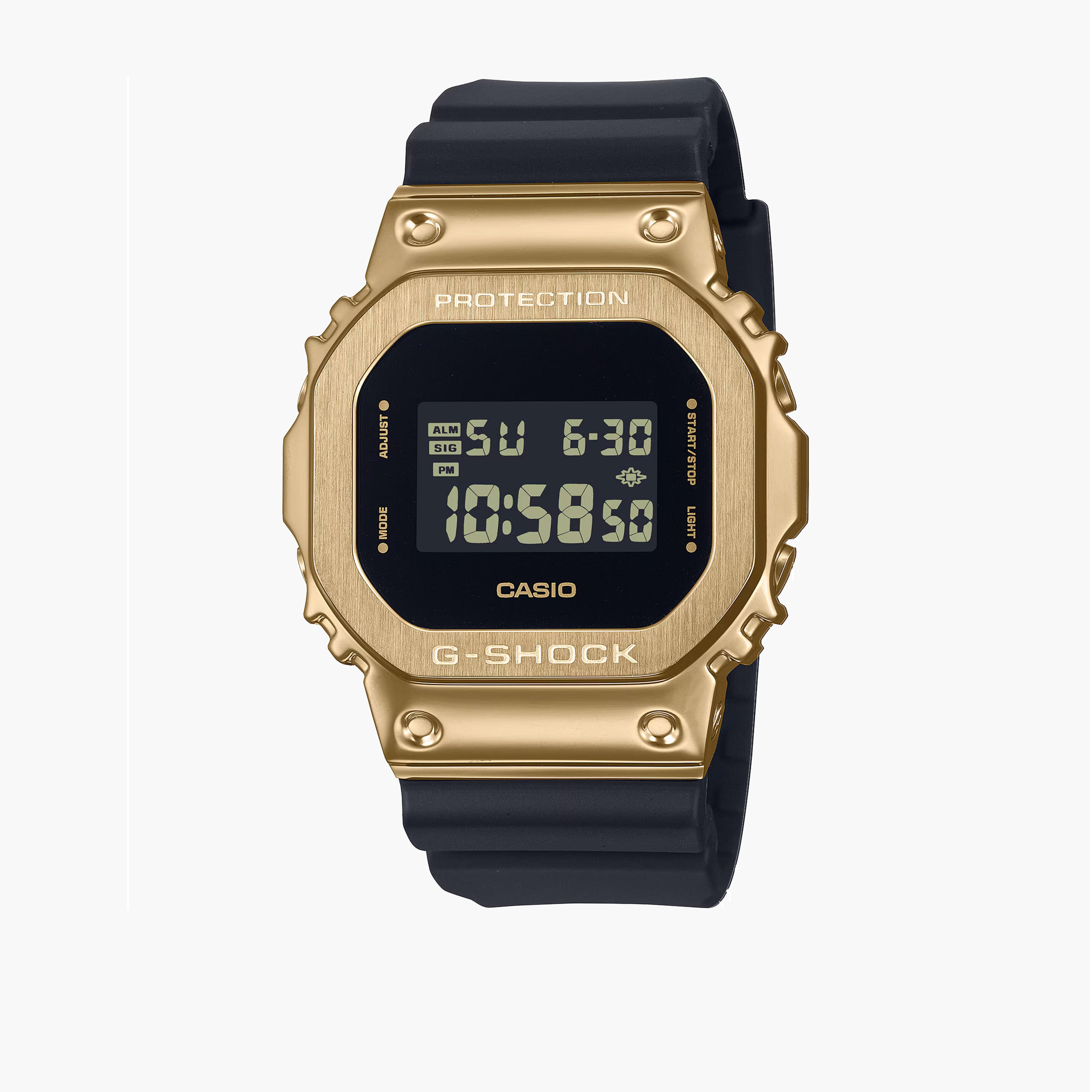  GM-5600LC-7DR | ساعة رقمية للرجال باللون الأبيض بسوار الراتنج من جي- شوك -men-watchesandjewellery-watches-image-6