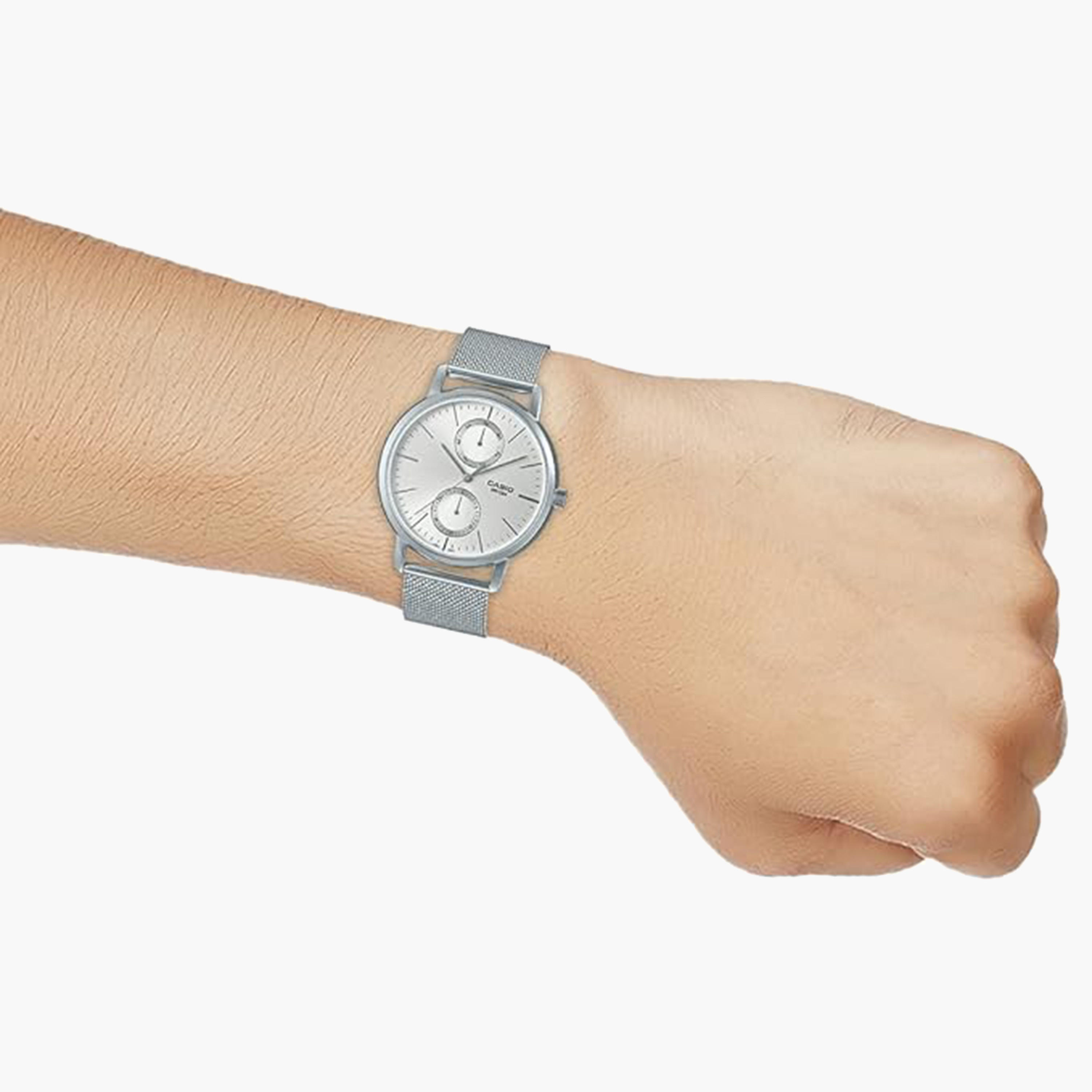  JXL07R65I - ساعة انالوج من اوماكس للنساء بمينا فضي مع سوار بني -men-watchesandjewellery-watches-image-9