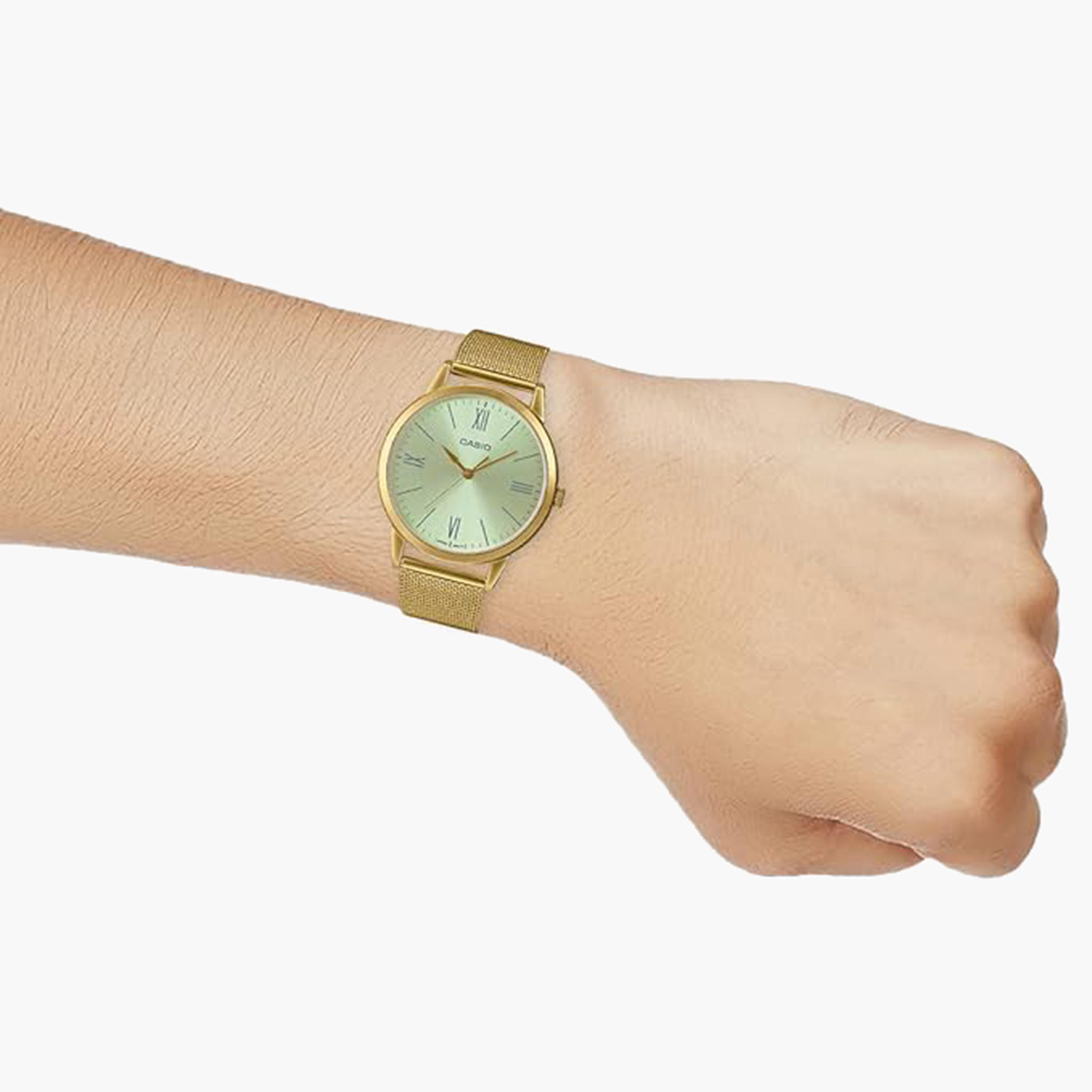 كاسيو ساعة تناظرية للرجال بسوارفضي- MTP-E600M-9BDF-men-watchesandjewellery-watches-image-17