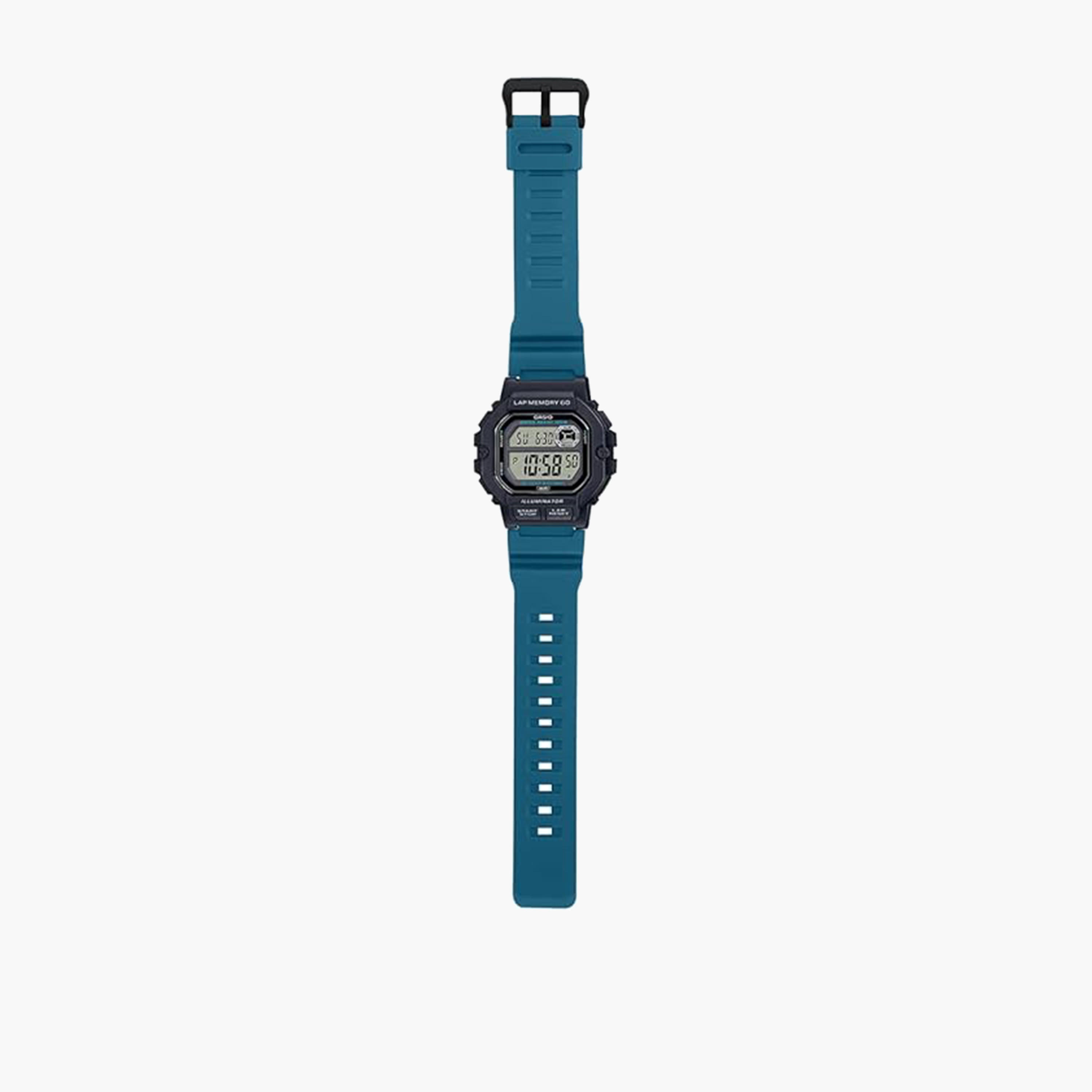 Casio Blue Digital Plastic Strap Watch | WS-1400H-3AVDF-men-watchesandjewellery-watches-image-4