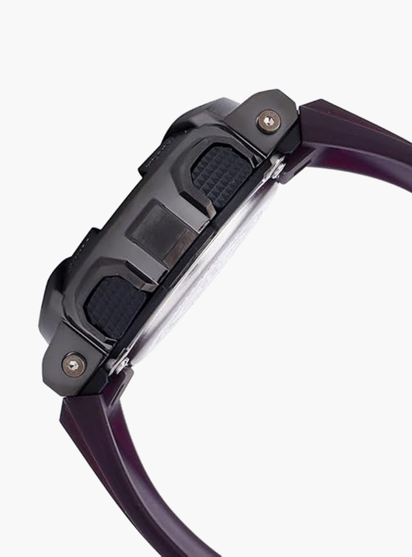 ساعة جي شوك للرجال 52 ملم بنفسجية انالوج-رقمية بسوار بلاستيكي | GM-110CL-6ADR-men-watchesandjewellery-watches-image-2
