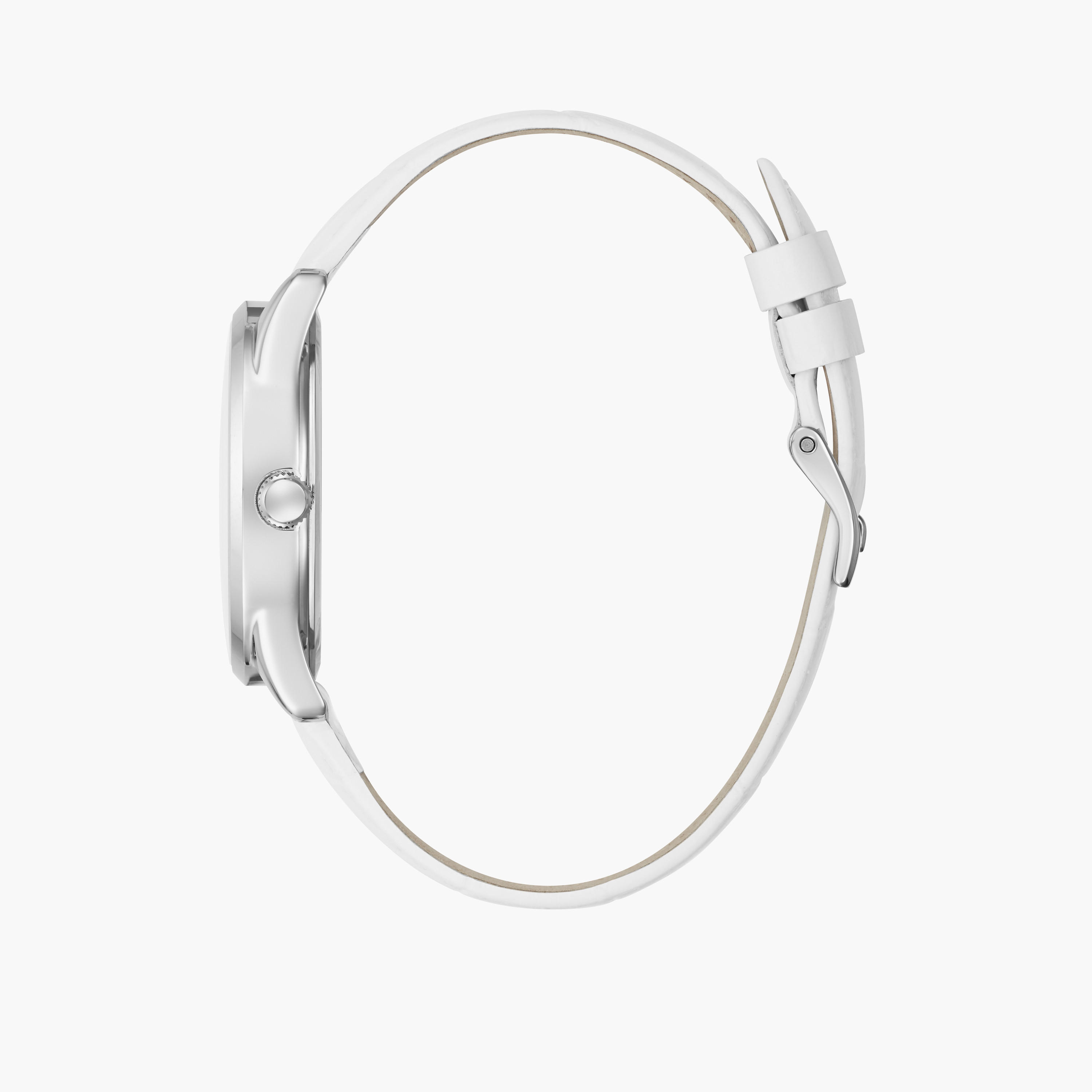 Guess Women's 36MM White Analog Leather Strap Watch | GW0289L1-women-watchesandjewellery-watches-image-2