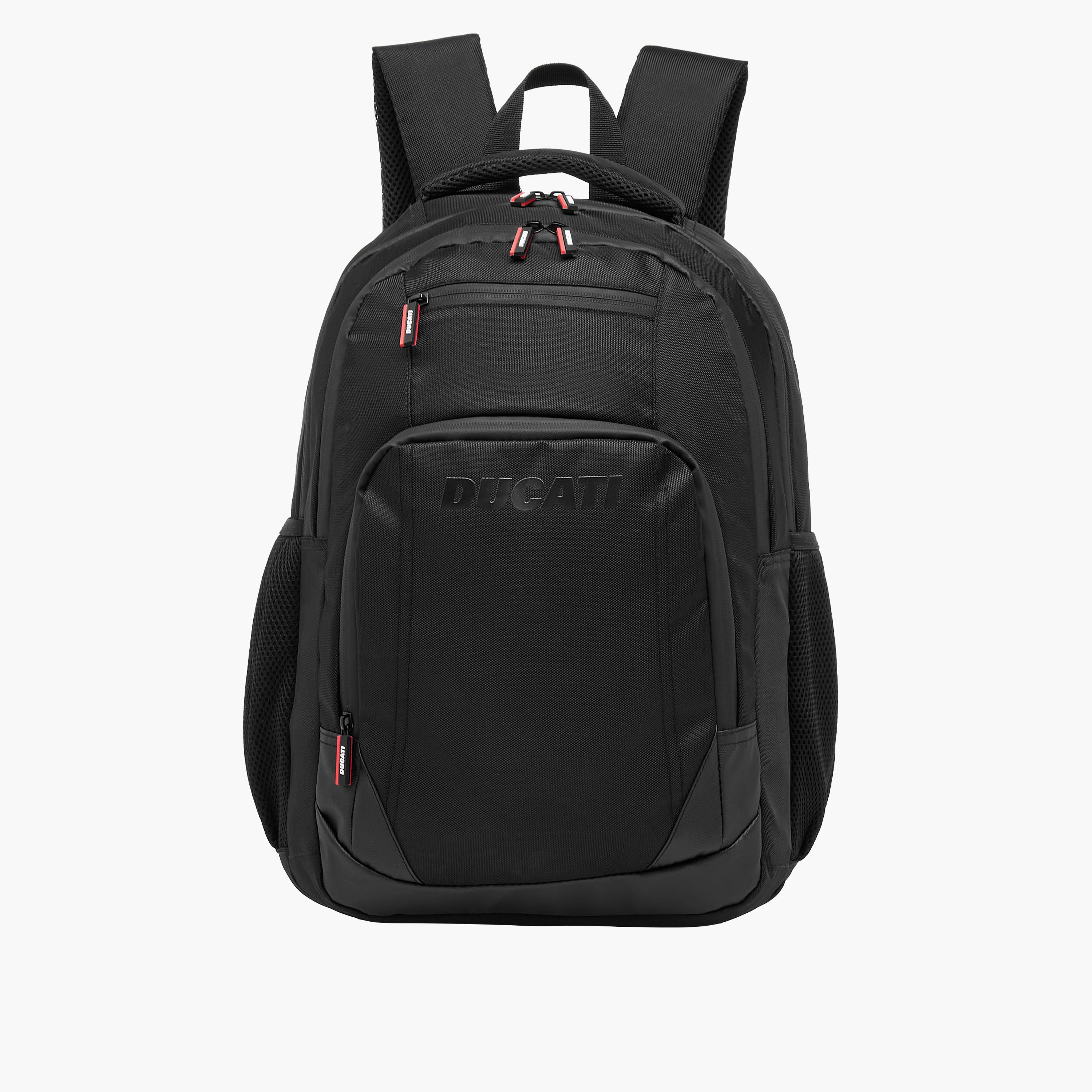 Ducati Piccolo 18-inch Solid Backpack with Adjustable Straps and Zip Closure - 46x34x15 cms-school-bagsandbackpacks-backpacks-image-1