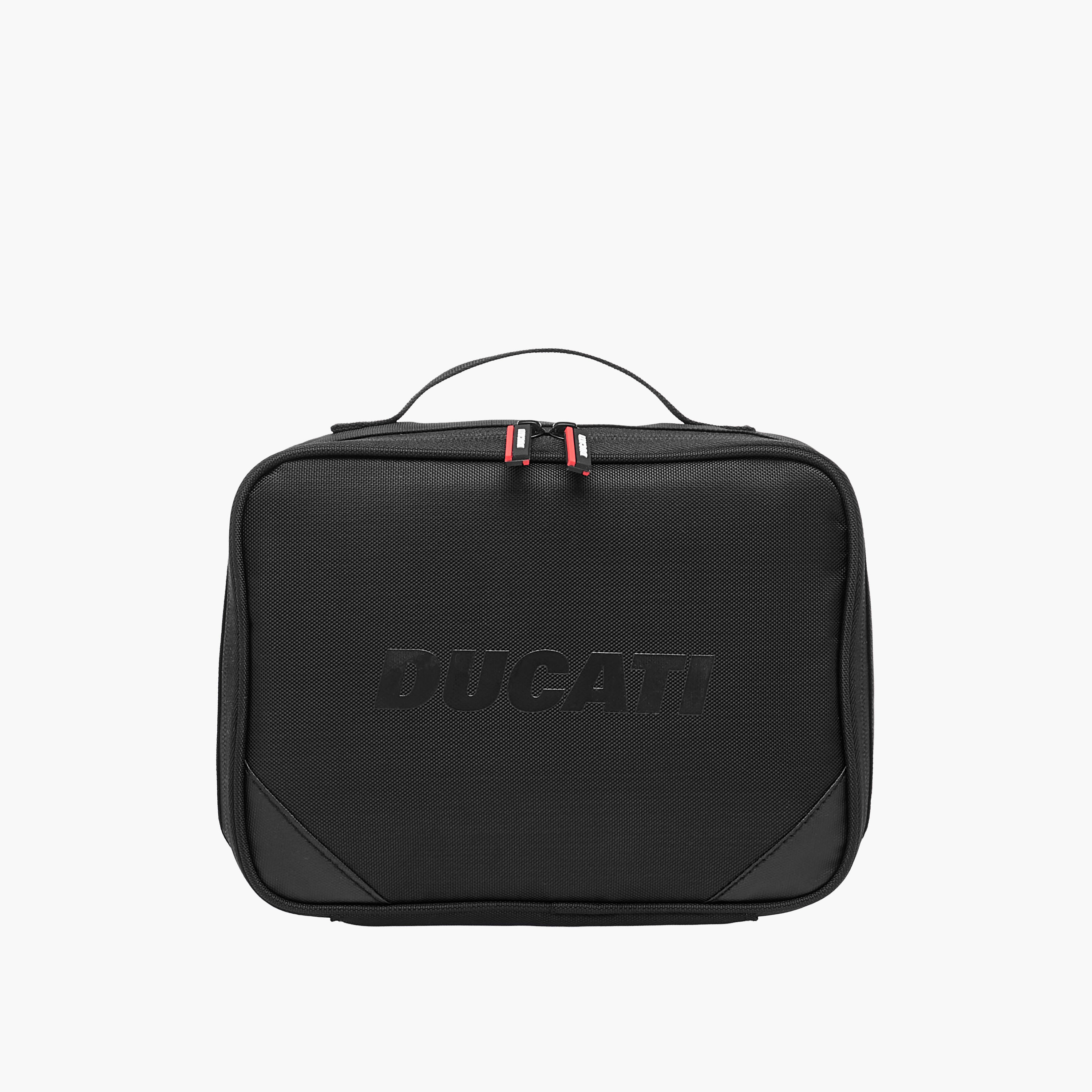 Ducati Piccolo Logo Print Lunch Bag with Zip Closure-school-lunchessentials-lunchbags-image-1
