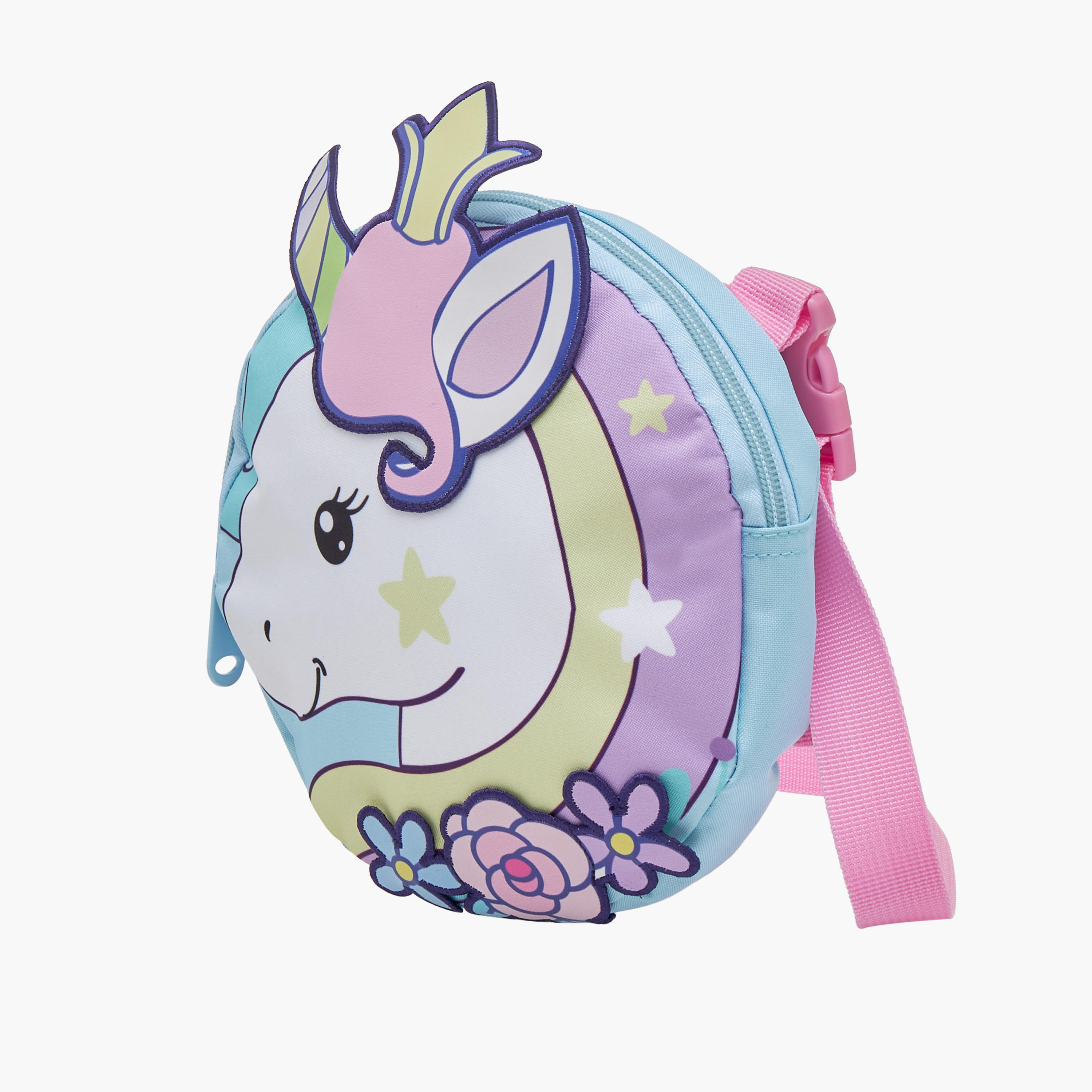 شنطة ظهر بطبعات يونيكورن وحمّالات كتف قابلة للتعديل من ماست - 28x17x33 سم-school-bagsandbackpacks-backpacks-image-11