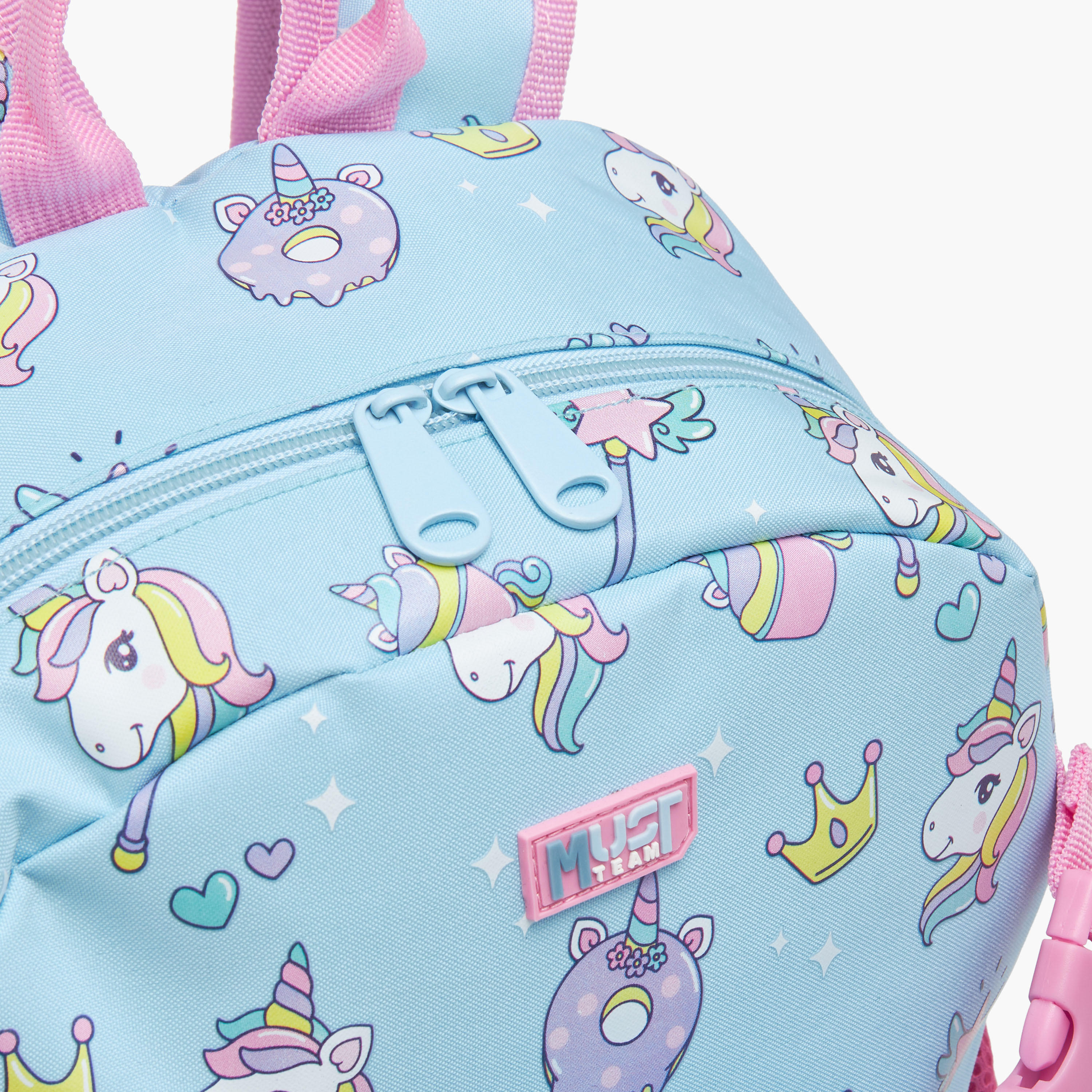 شنطة ظهر بطبعات يونيكورن وحمّالات كتف قابلة للتعديل من ماست - 28x17x33 سم-school-bagsandbackpacks-backpacks-image-6