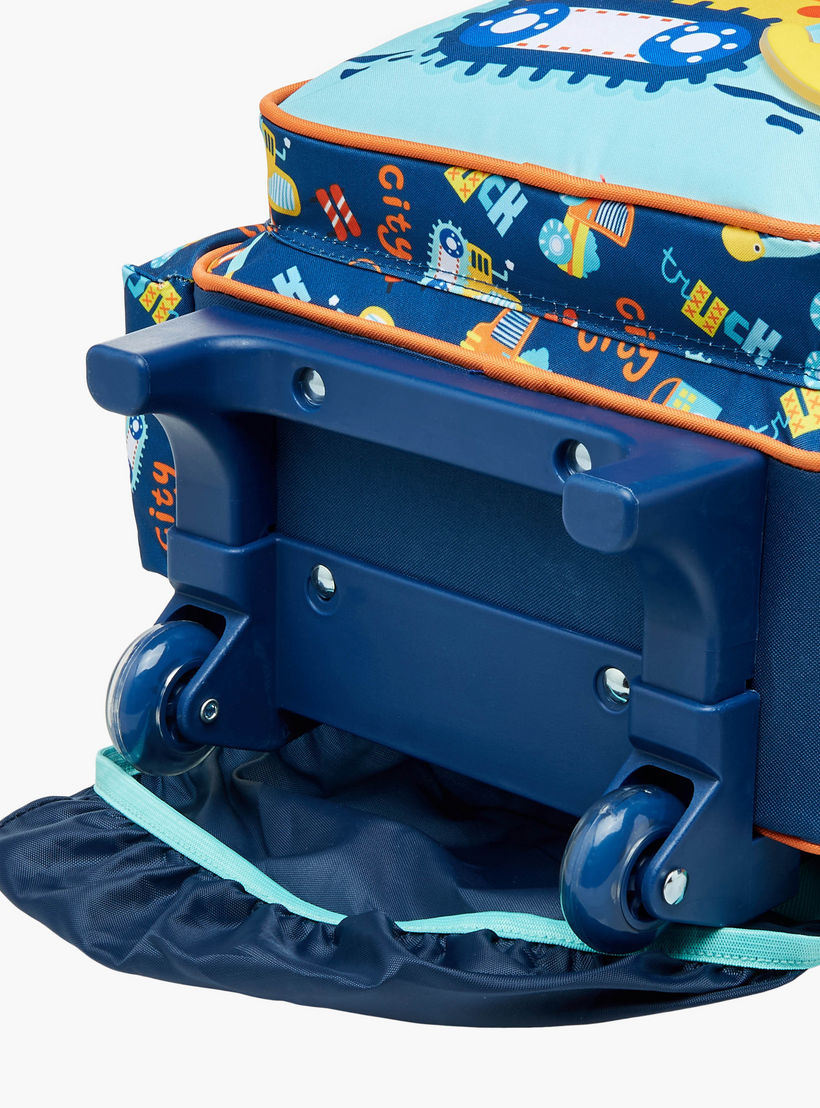 شنطة ترولي للأولاد 2-5 سنوات بمقبض قابل للسحب وتصميم سيارات من ماست-school-bagsandbackpacks-trolleybags-image-10