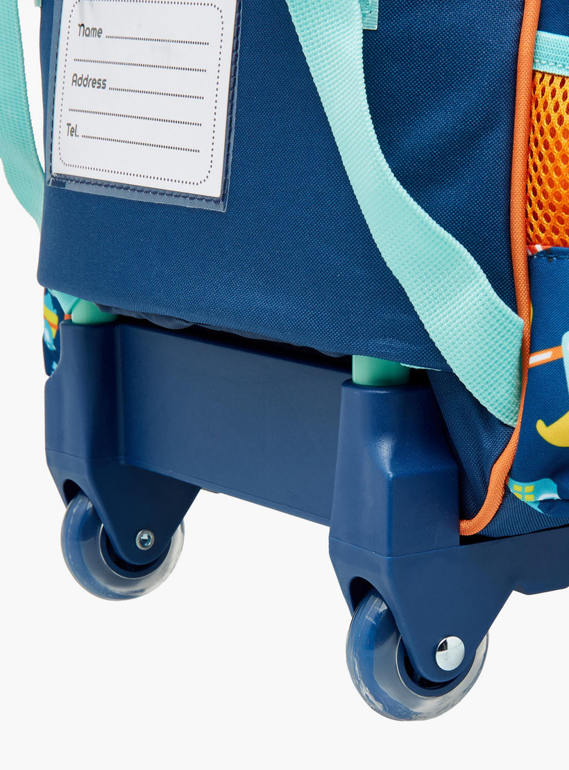 شنطة ترولي للأولاد 2-5 سنوات بمقبض قابل للسحب وتصميم سيارات من ماست-school-bagsandbackpacks-trolleybags-image-9
