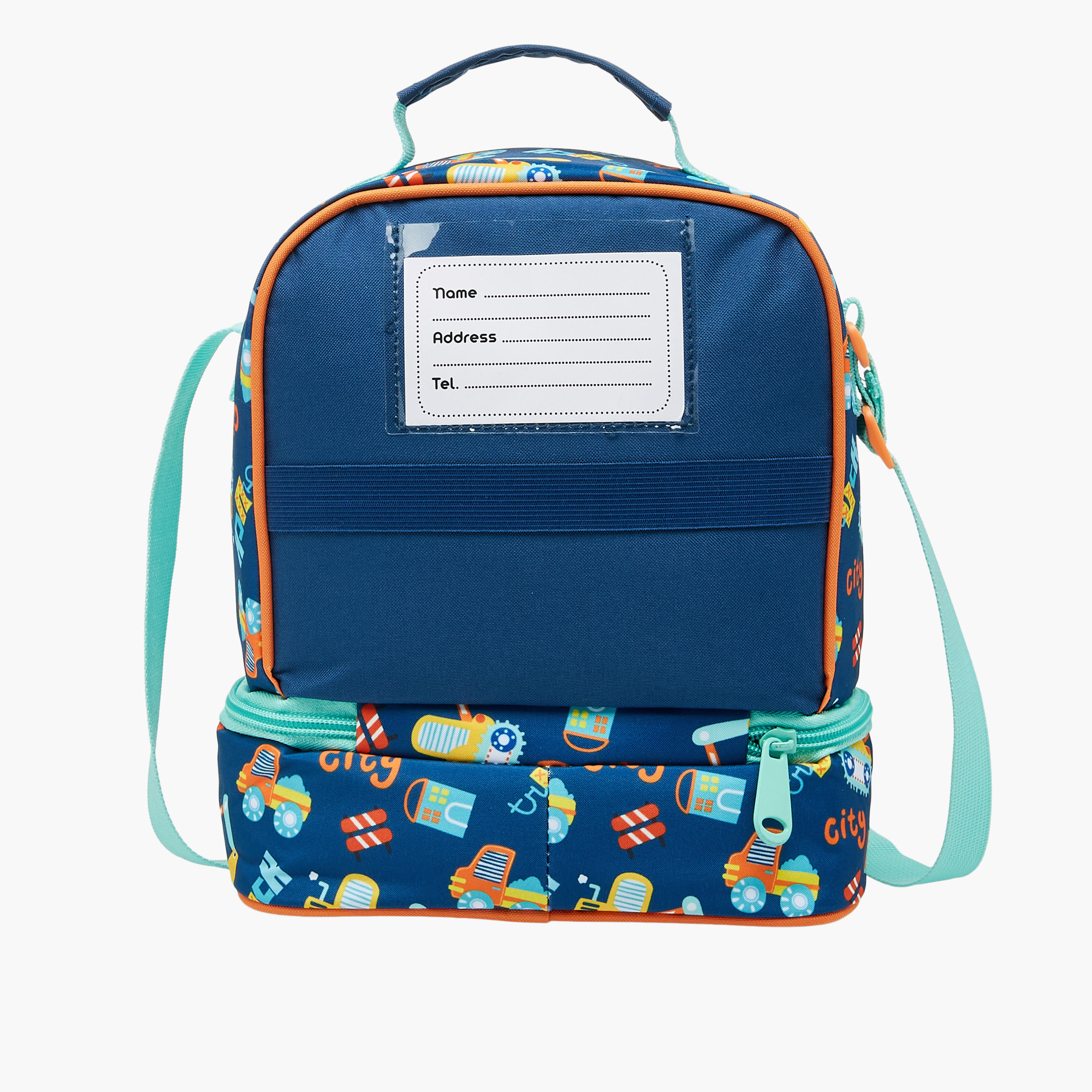 MUST Printed Lunch Bag with Adjustable Strap and Zip Closure-school-lunchessentials-lunchbags-image-3