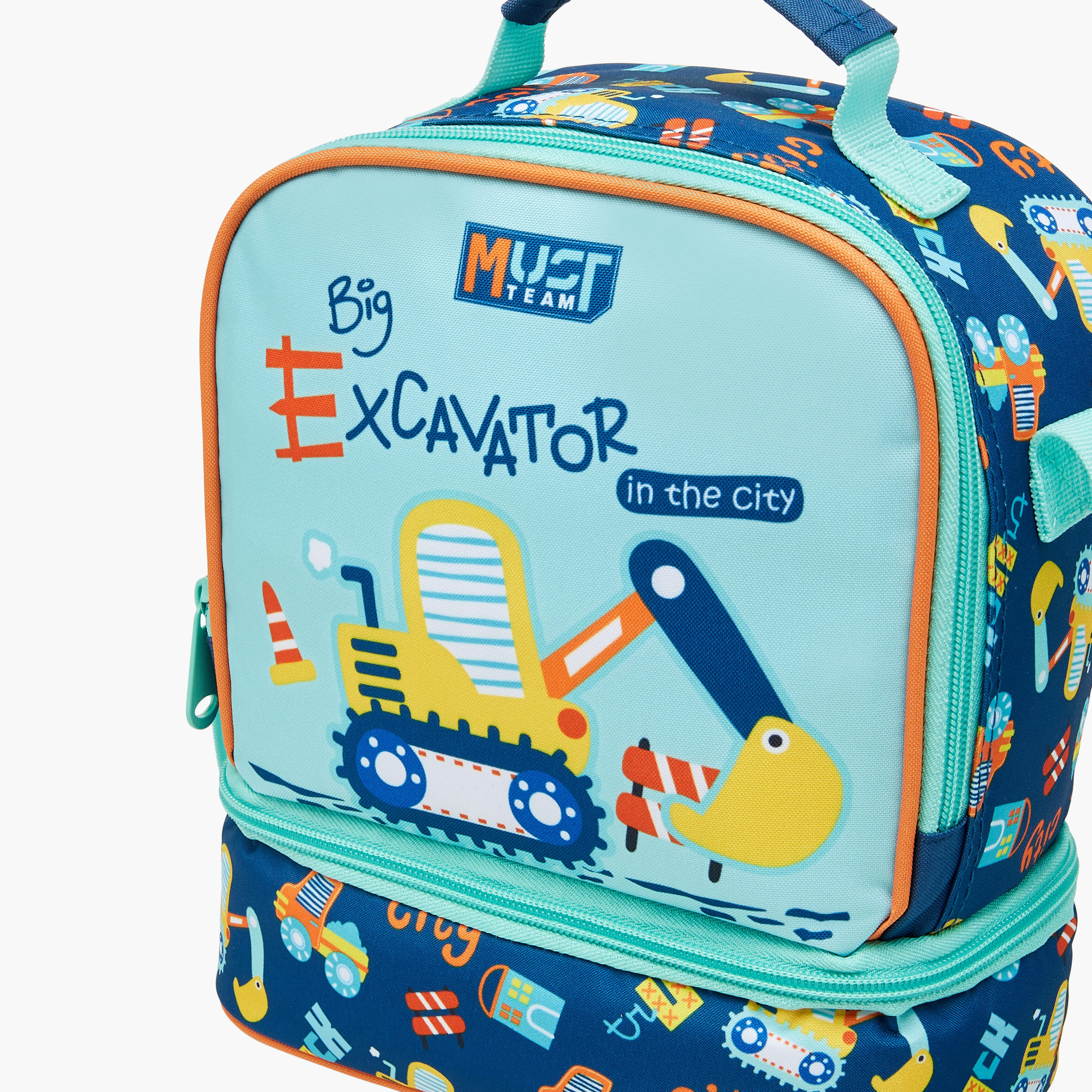 MUST Printed Lunch Bag with Adjustable Strap and Zip Closure-school-lunchessentials-lunchbags-image-4