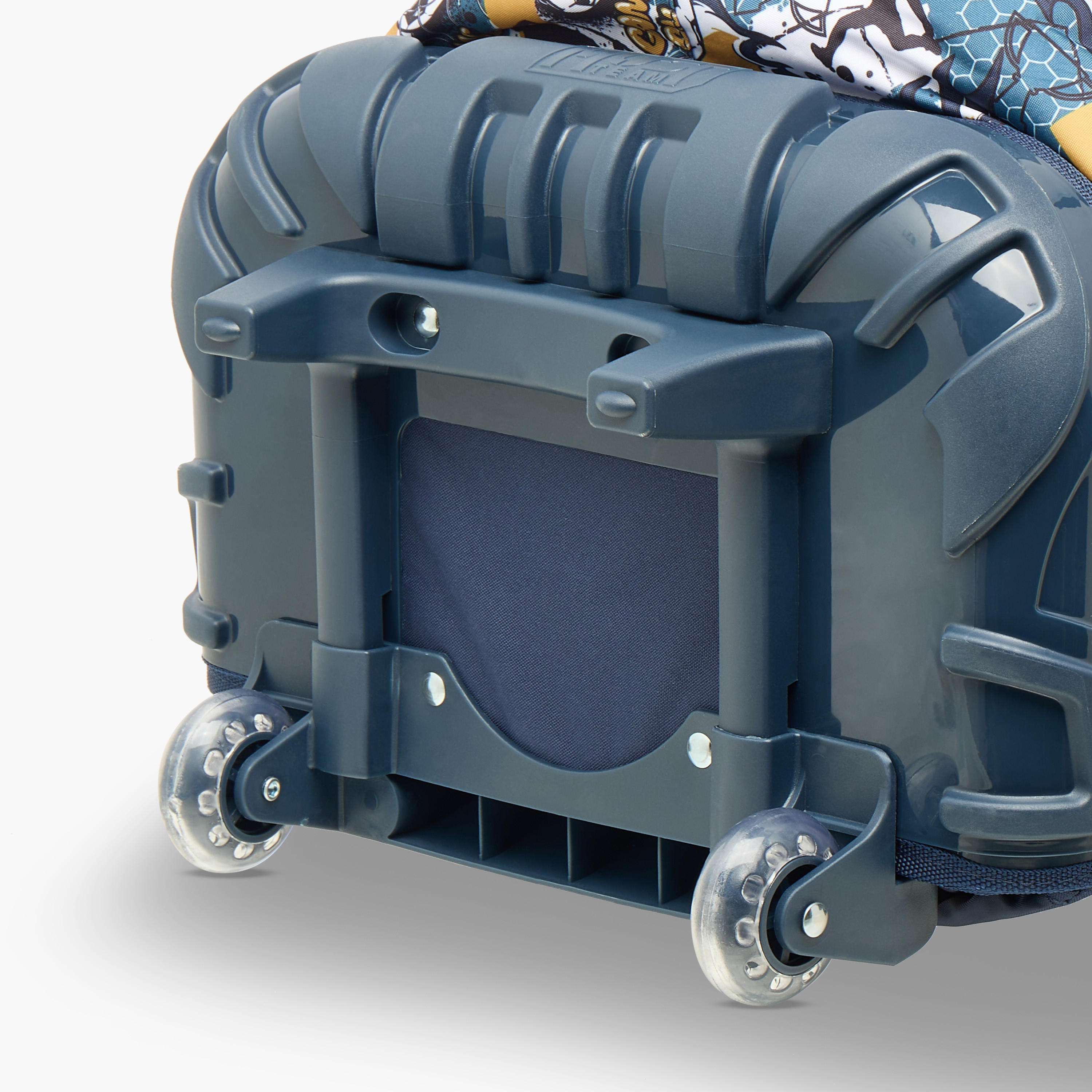 MUST Football Print Trolley Backpack with Retractable Handle -34x20x44 cms-school-bagsandbackpacks-trolleybags-image-14