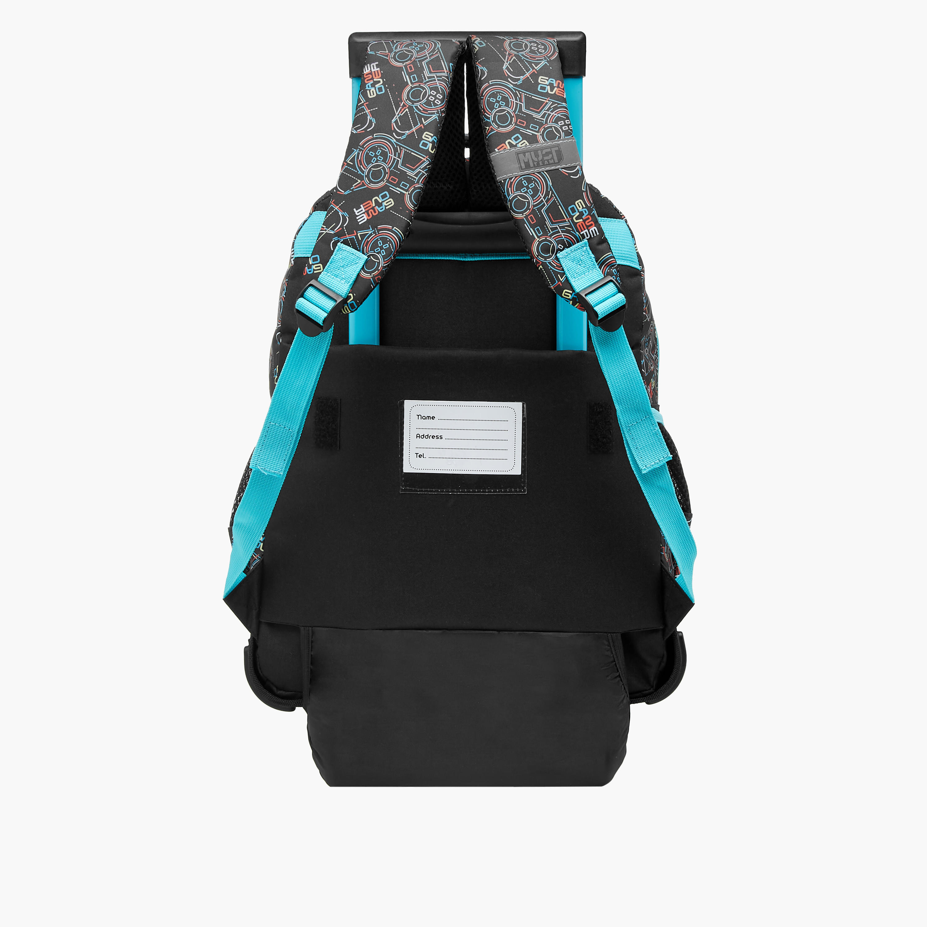 شنطة ترولي للأولاد 5-8 سنوات بمقبض قابل للسحب وتصميم ألعاب من ماست-school-bagsandbackpacks-trolleybags-image-4