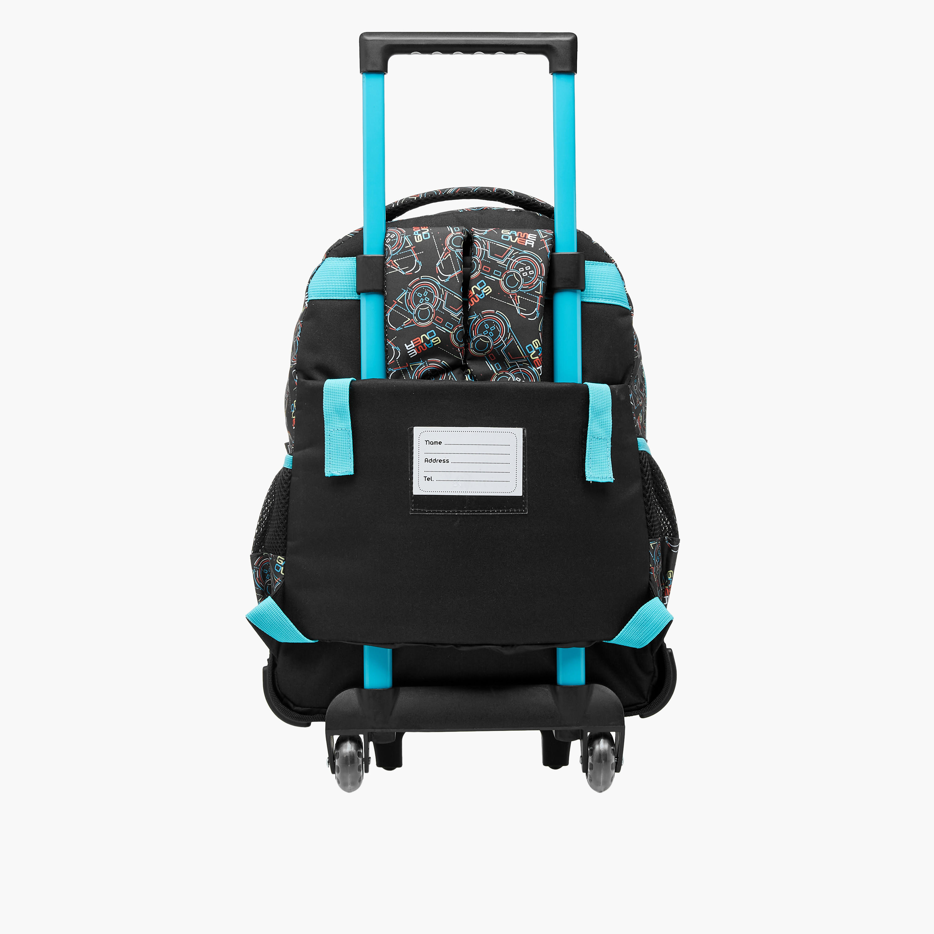 شنطة ترولي للأولاد 5-8 سنوات بمقبض قابل للسحب وتصميم ألعاب من ماست-school-bagsandbackpacks-trolleybags-image-5