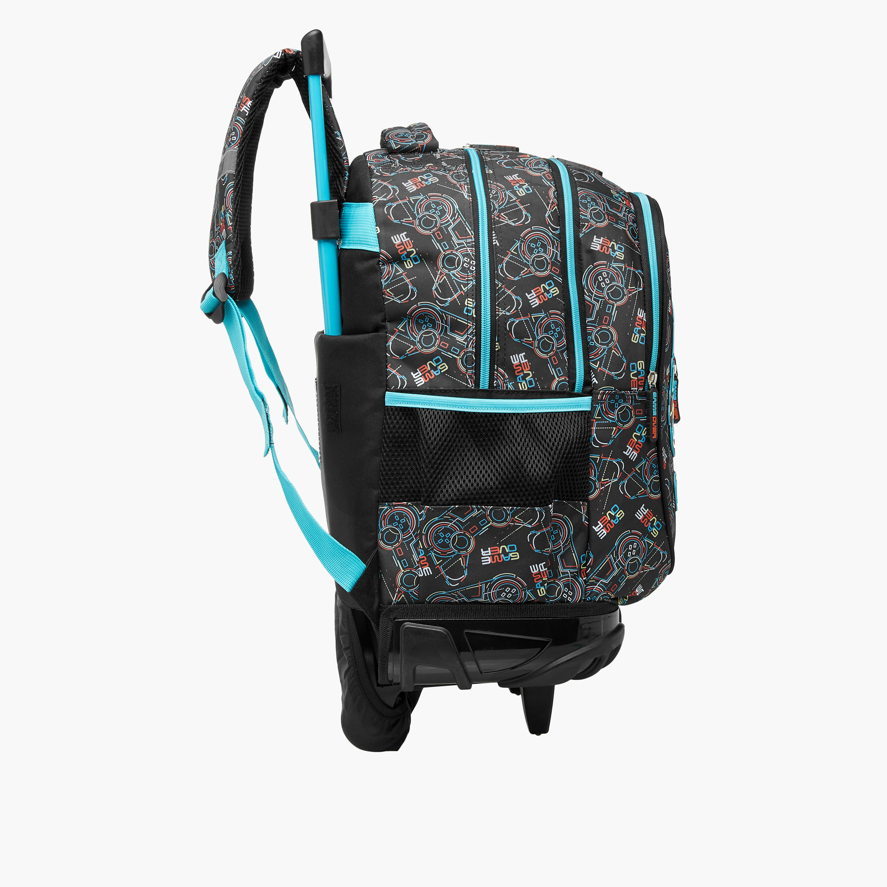 شنطة ترولي للأولاد 5-8 سنوات بمقبض قابل للسحب وتصميم ألعاب من ماست-school-bagsandbackpacks-trolleybags-image-6