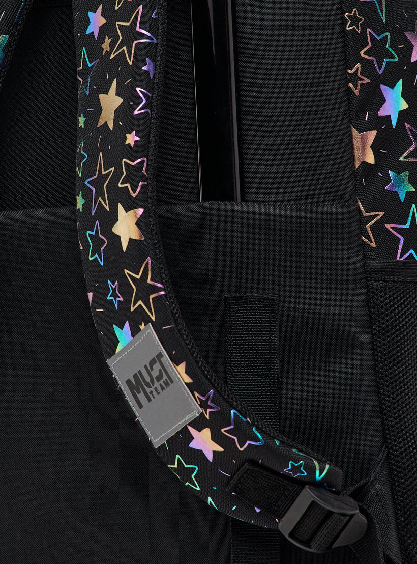 شنطة ترولي للبنات 5-8 سنوات بمقبض قابل للسحب وطبعات من ماست-school-bagsandbackpacks-trolleybags-image-13