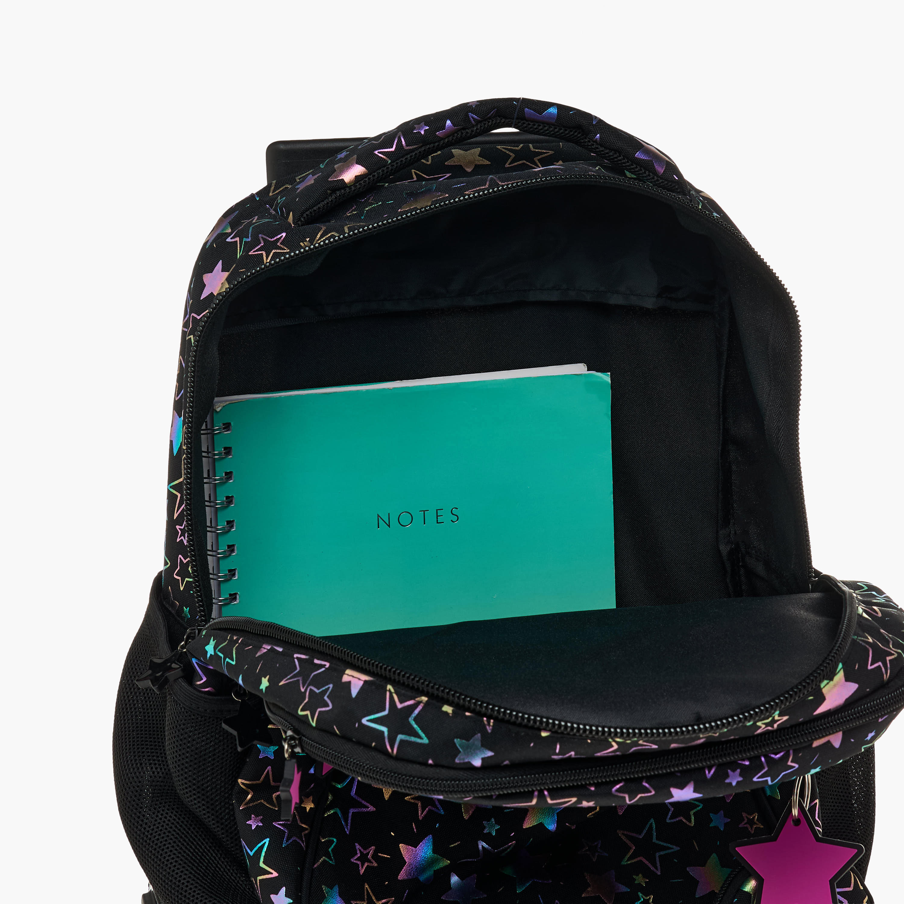شنطة ترولي للبنات 5-8 سنوات بمقبض قابل للسحب وطبعات من ماست-school-bagsandbackpacks-trolleybags-image-18