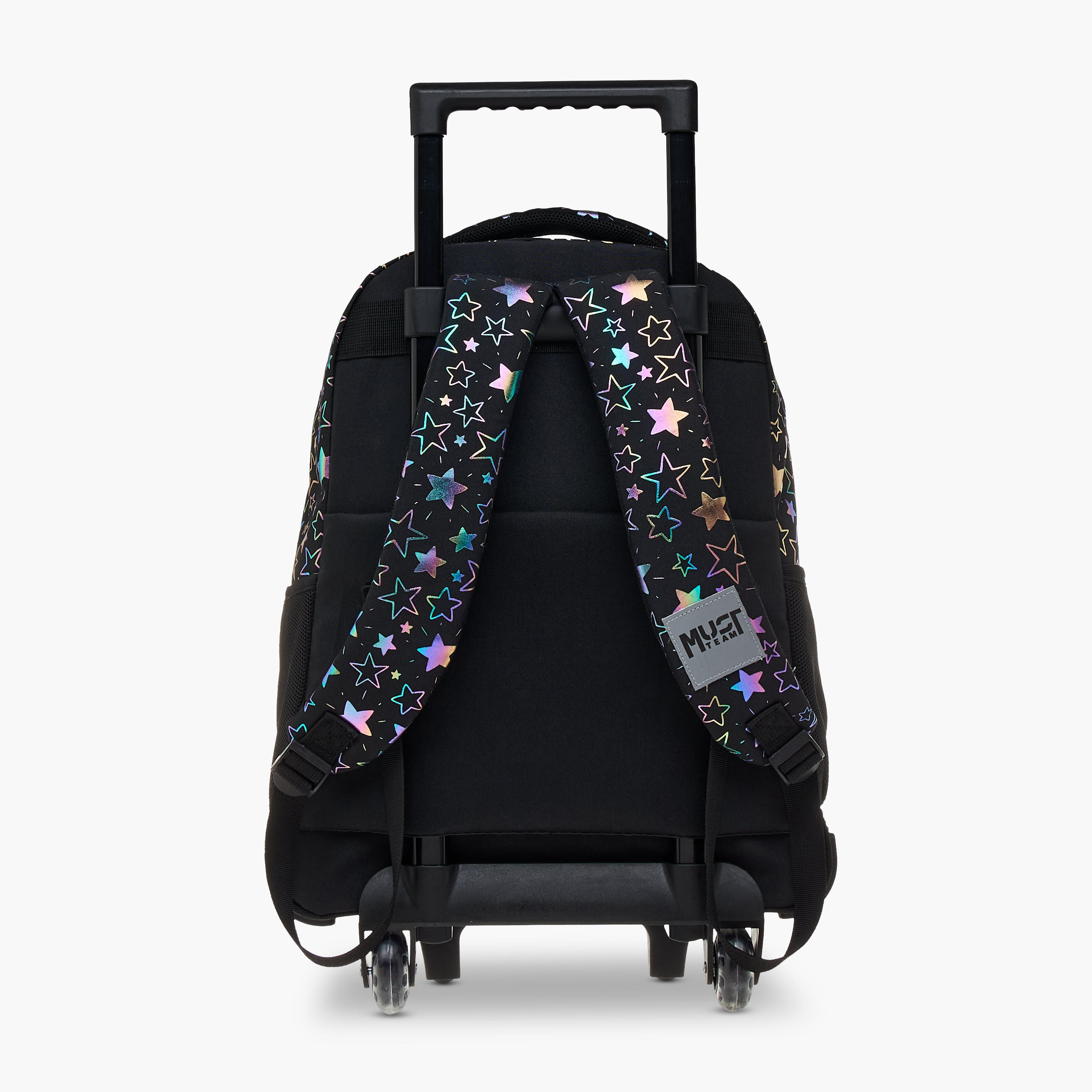 شنطة ترولي للبنات 5-8 سنوات بمقبض قابل للسحب وطبعات من ماست-school-bagsandbackpacks-trolleybags-image-7