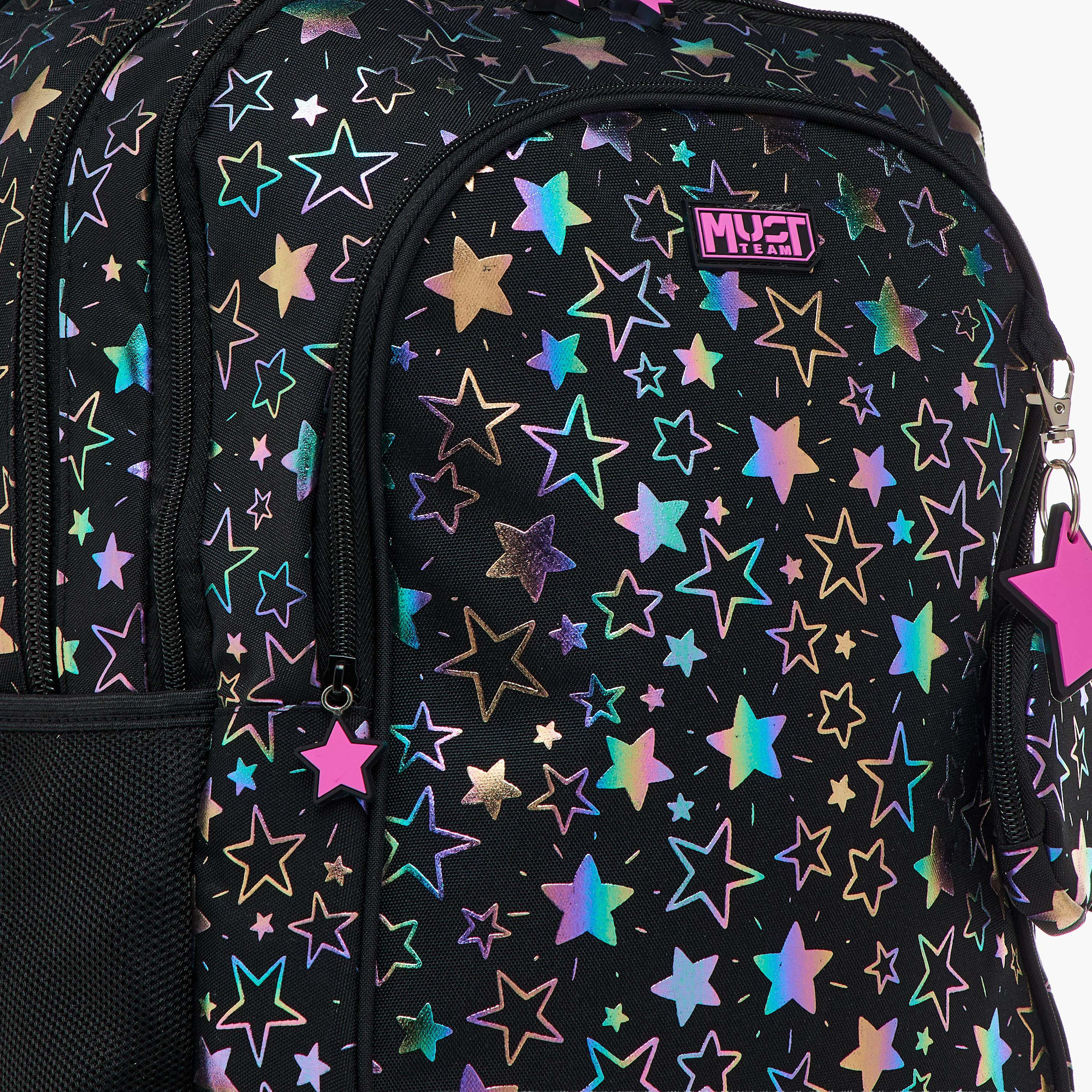 شنطة ترولي للبنات 5-8 سنوات بمقبض قابل للسحب وطبعات من ماست-school-bagsandbackpacks-trolleybags-image-10