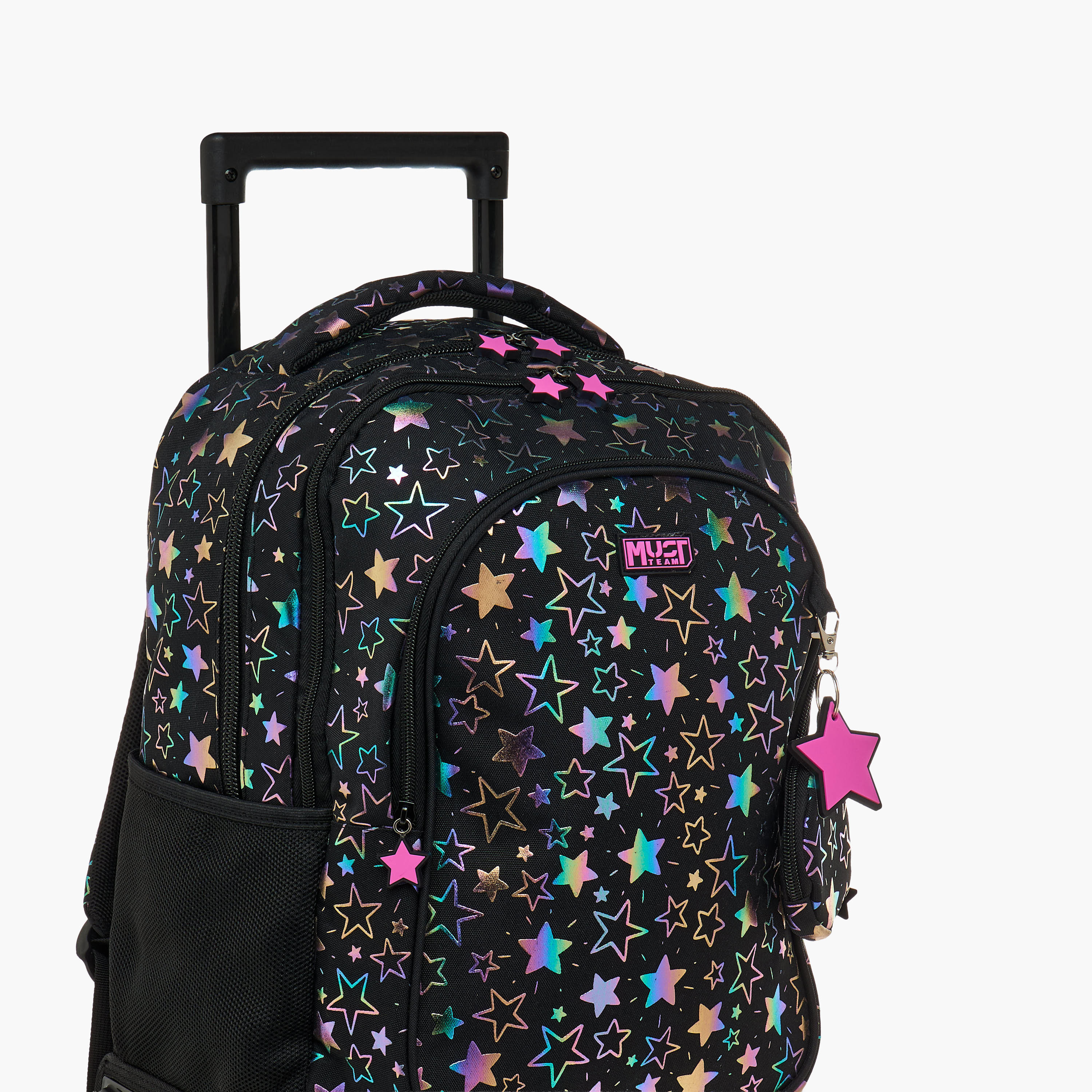 شنطة ترولي للبنات 5-8 سنوات بمقبض قابل للسحب وطبعات من ماست-school-bagsandbackpacks-trolleybags-image-11
