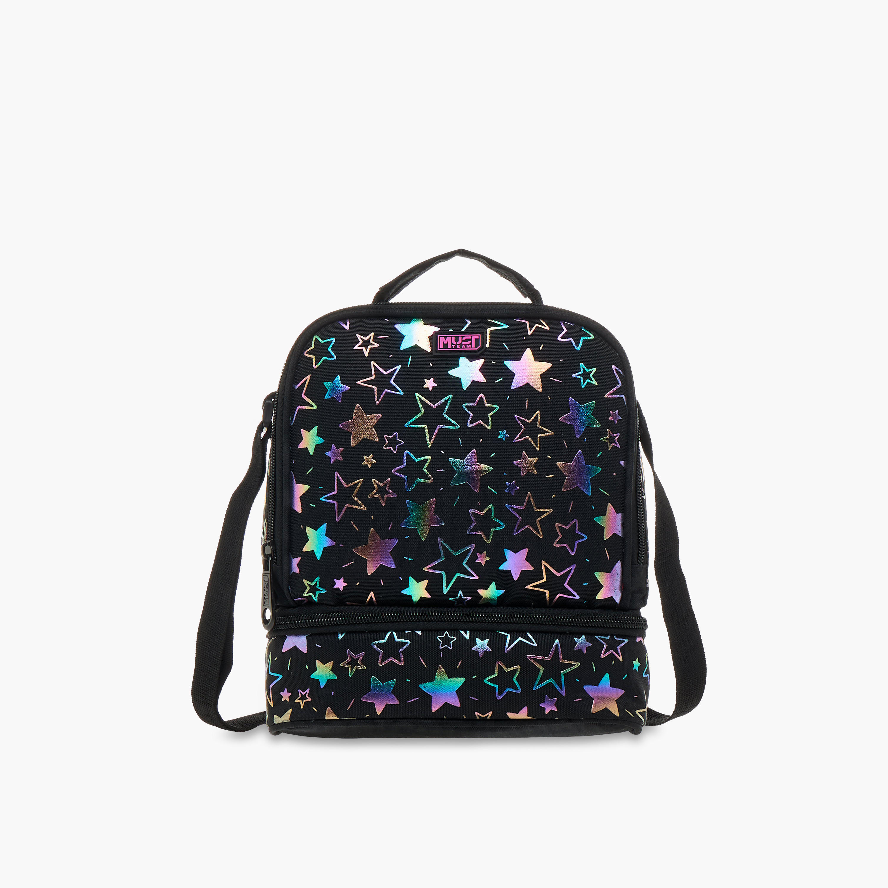 MUST Star Print Lunch Bag with Zip Closure-school-lunchessentials-lunchbags-image-1