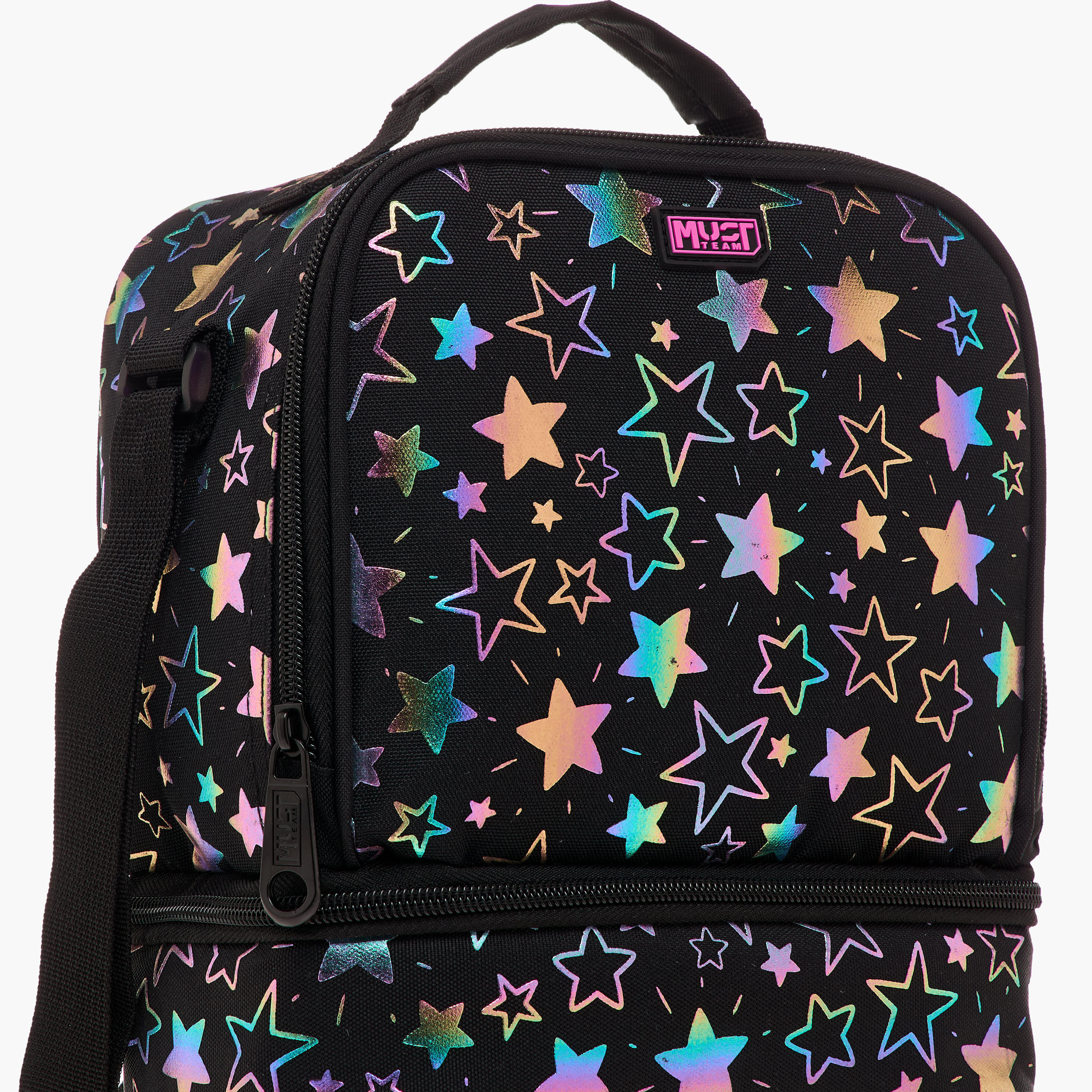MUST Star Print Lunch Bag with Zip Closure-school-lunchessentials-lunchbags-image-5