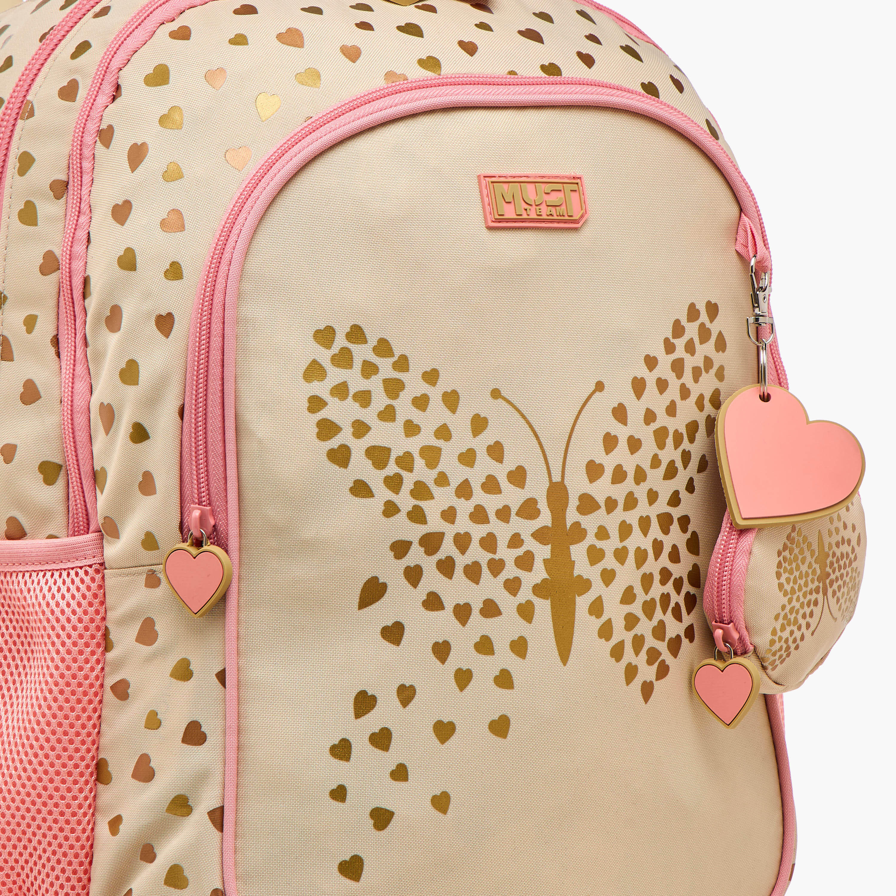 شنطة ترولي للبنات 5-8 سنوات بمقبض قابل للسحب وتصميم فراشة من ماست-school-bagsandbackpacks-trolleybags-image-10